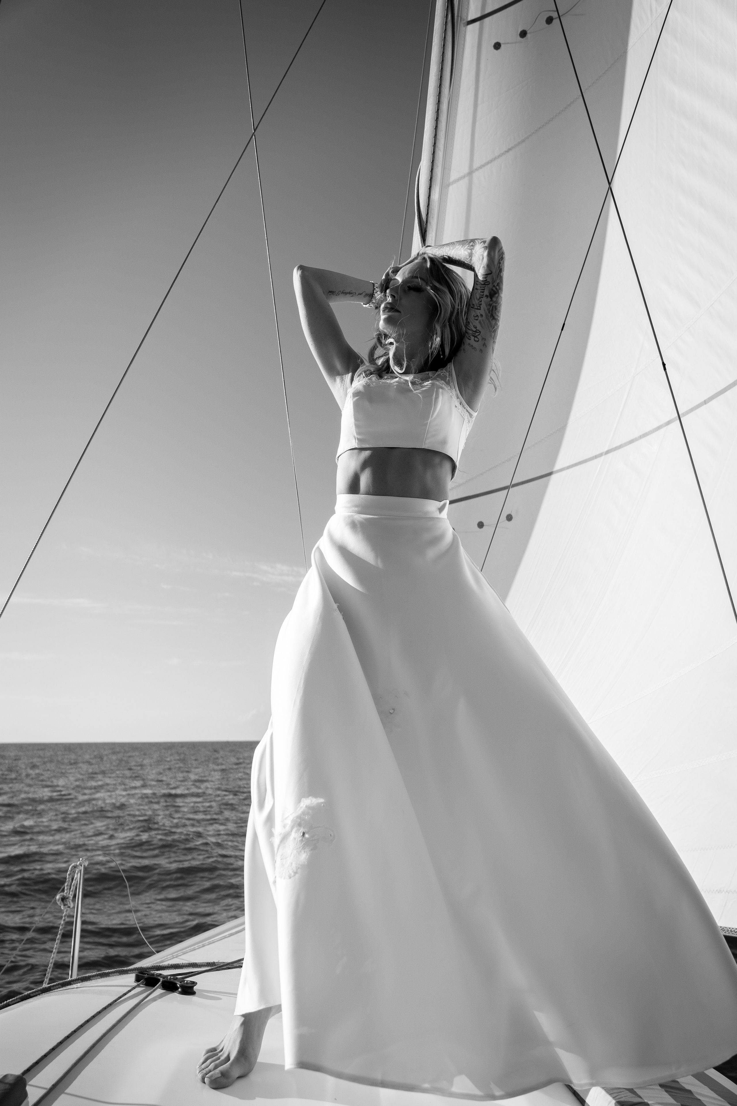 Морская съемка на яхте. Фотограф в Краснодаре и Краснодарском крае Елена Быкова