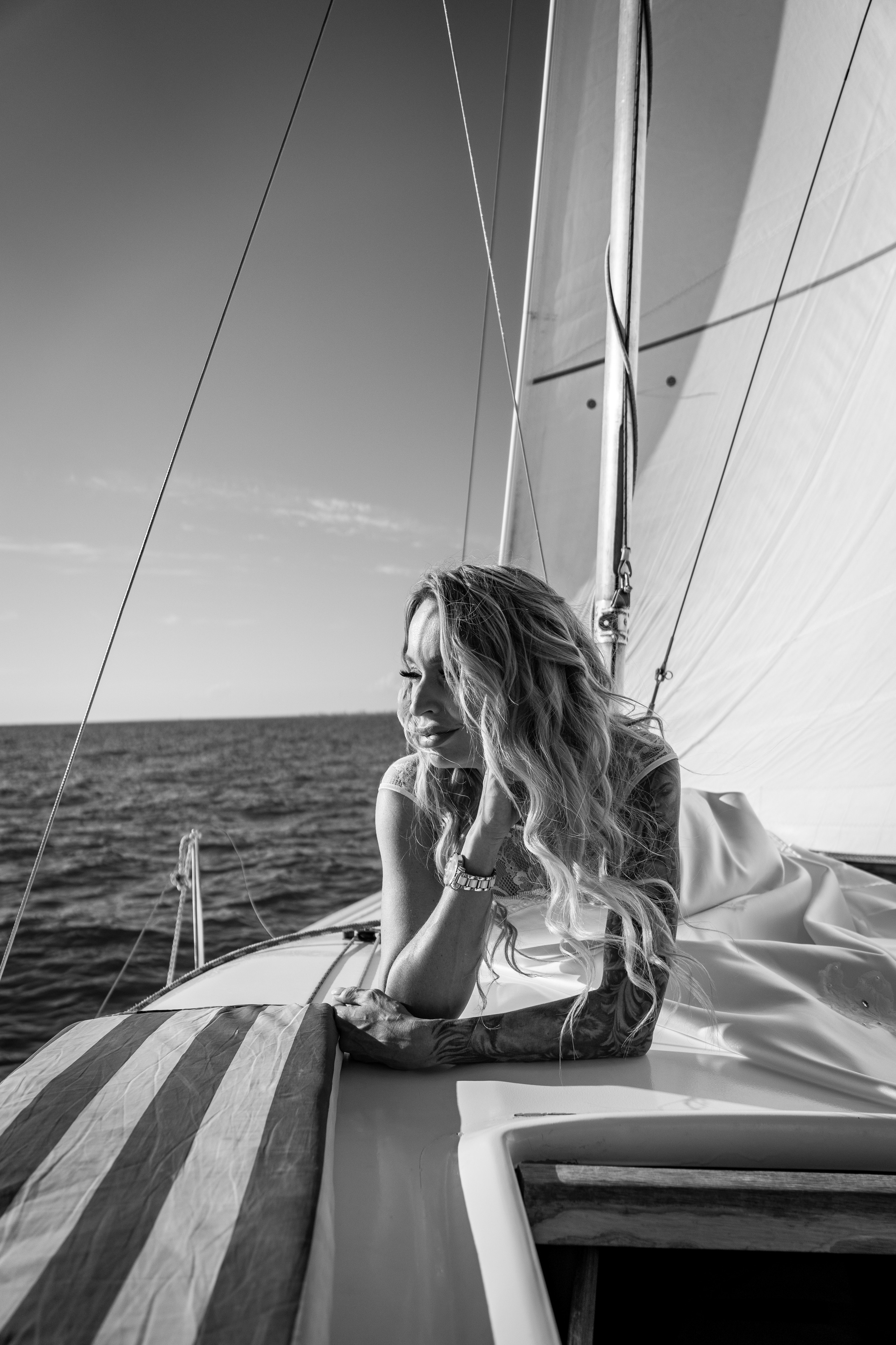 Морская съемка на яхте. Фотограф в Краснодаре и Краснодарском крае Елена Быкова