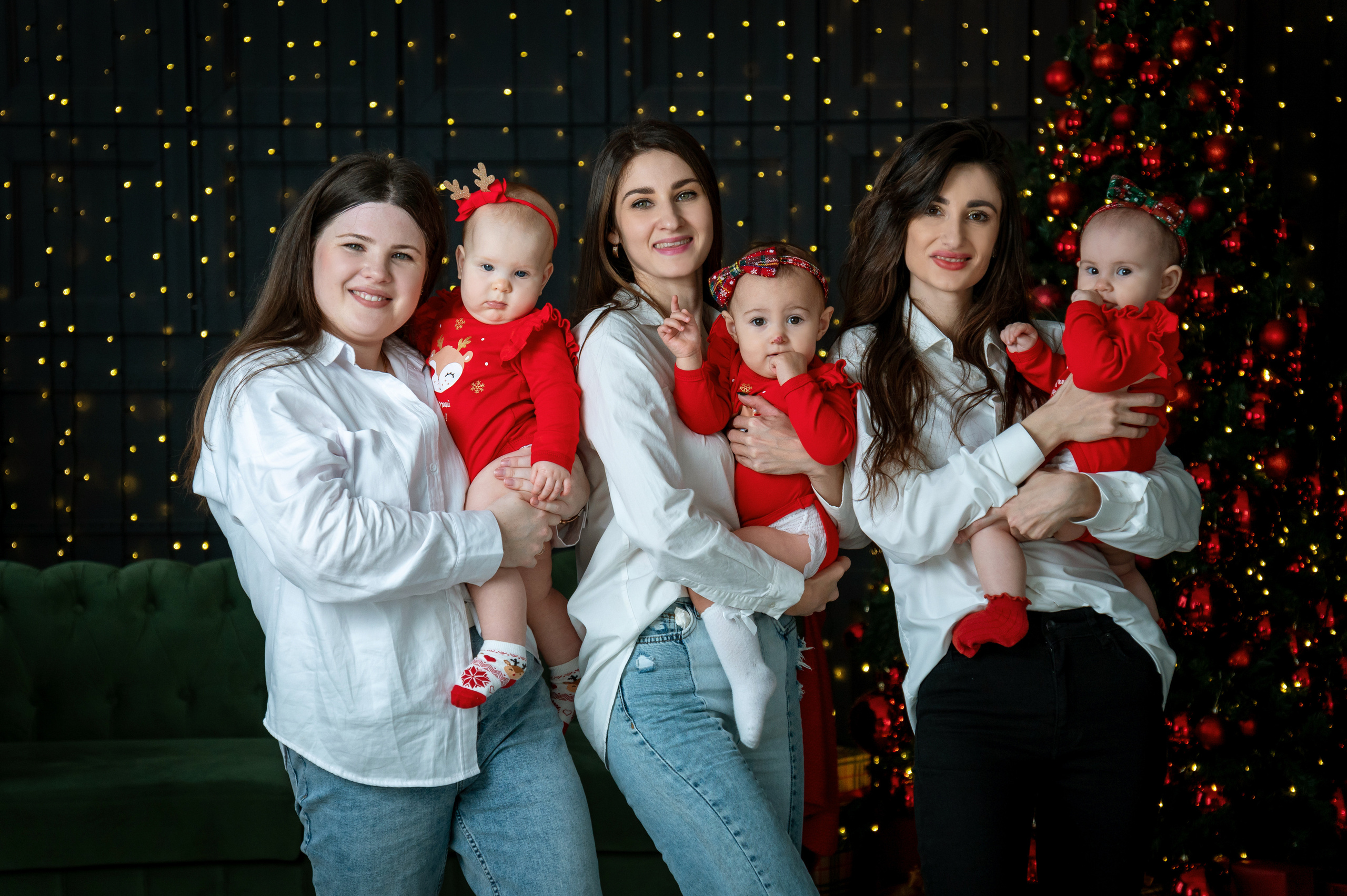 Новогодняя фотосессия малышей. Фотограф в Краснодаре и Краснодарском крае Елена Быкова