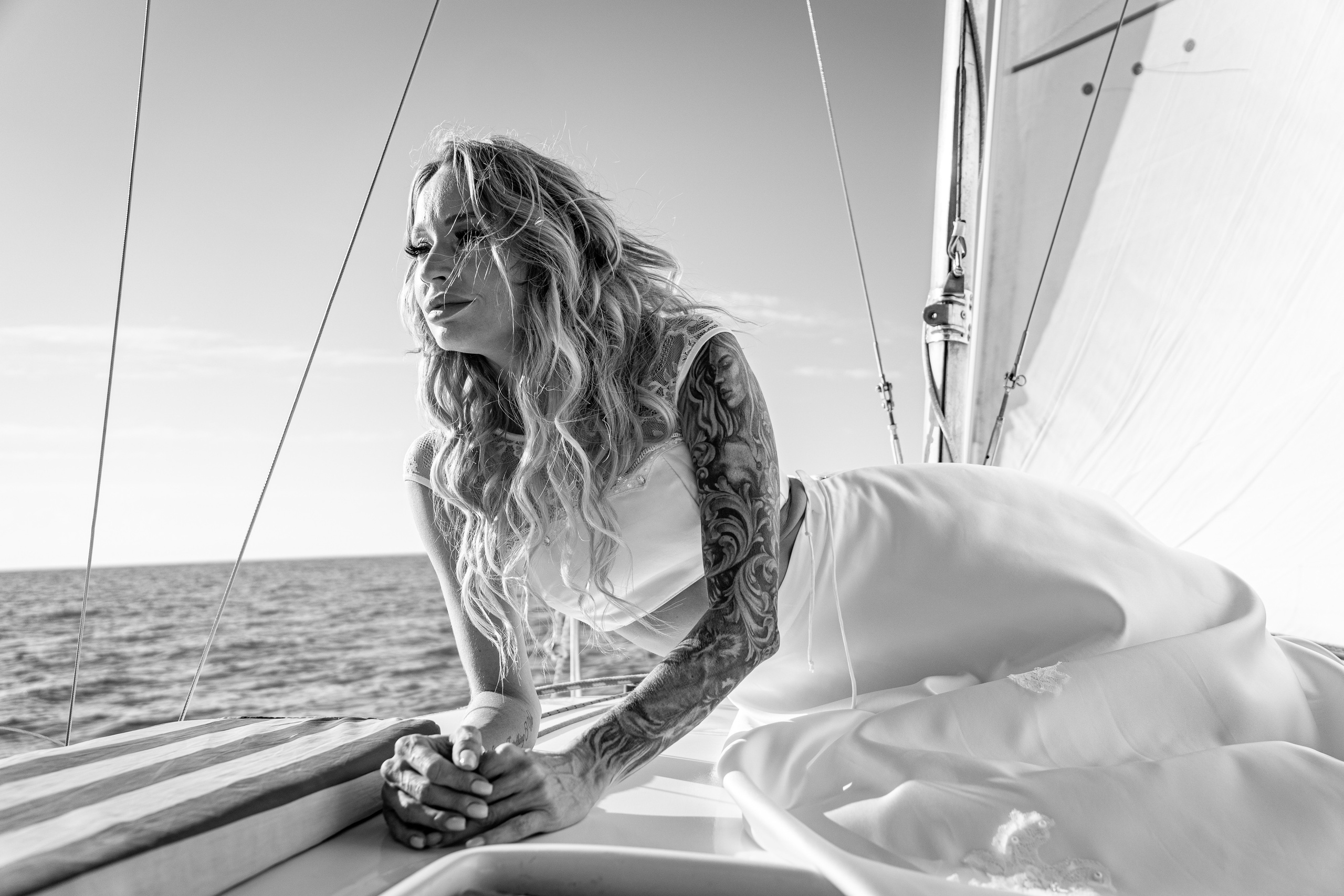 Морская съемка на яхте. Фотограф в Краснодаре и Краснодарском крае Елена Быкова