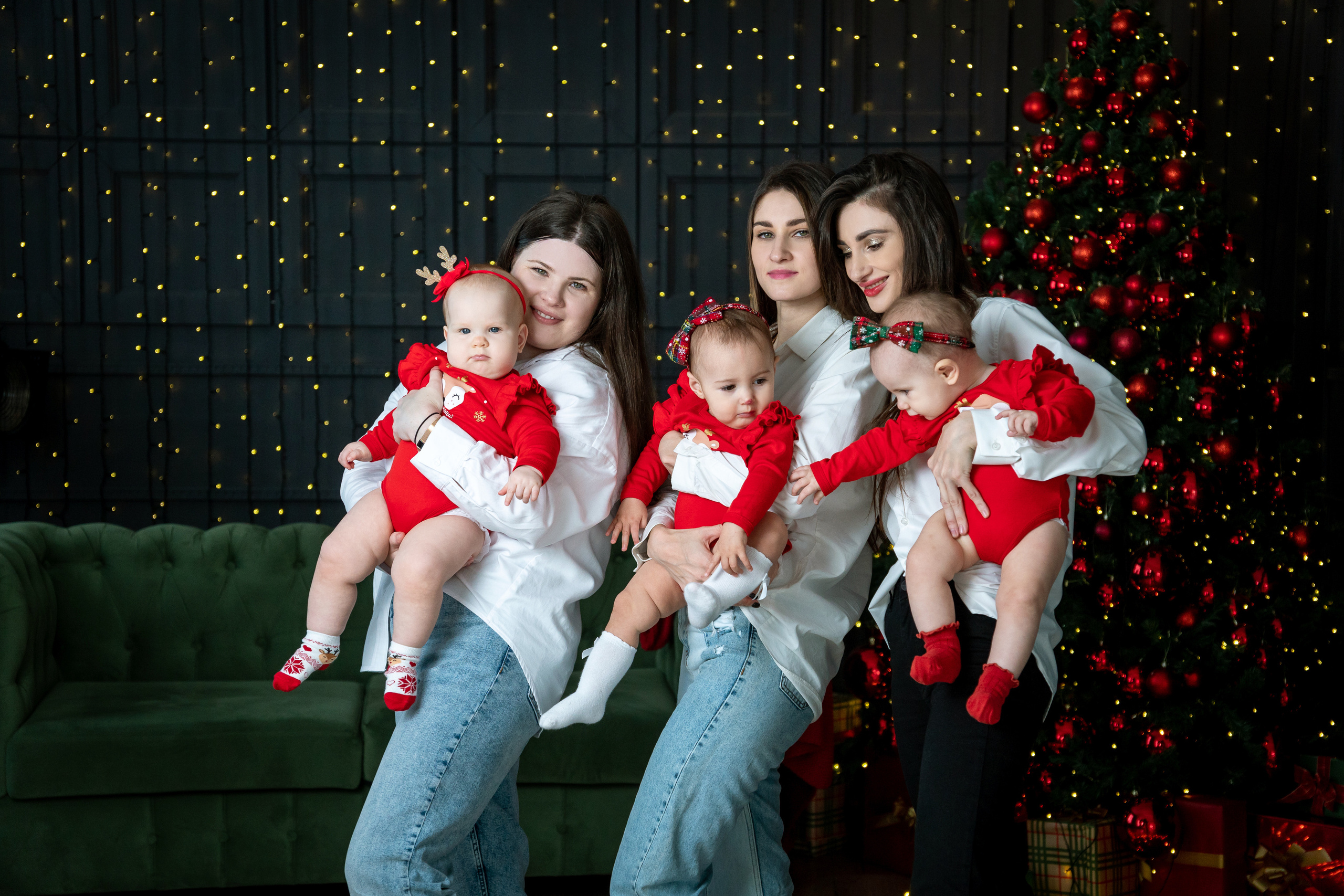 Новогодняя фотосессия малышей. Фотограф в Краснодаре и Краснодарском крае Елена Быкова
