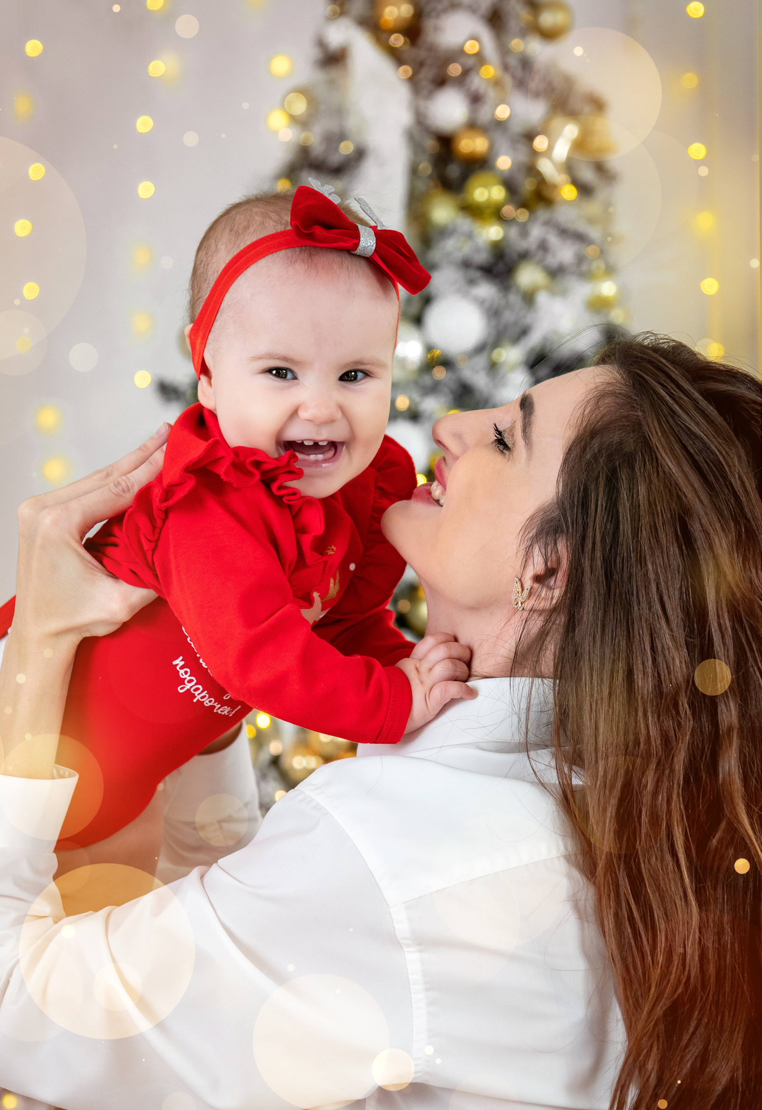 Новогодняя фотосессия малышей. Фотограф в Краснодаре и Краснодарском крае Елена Быкова