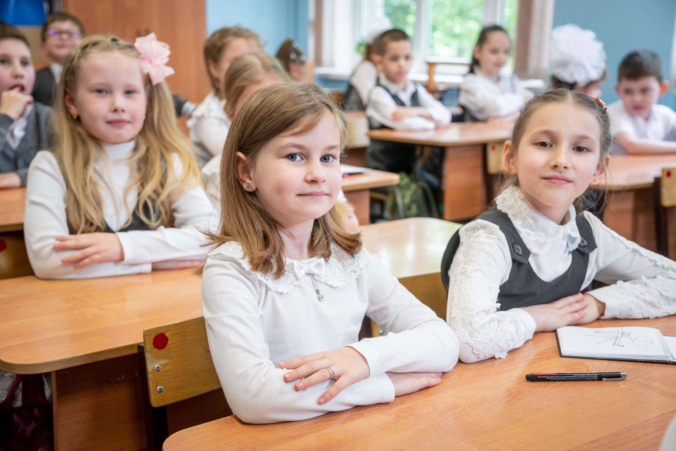 Школьная съёмка первоклашки. Фотограф в Краснодаре и Краснодарском крае Елена Быкова