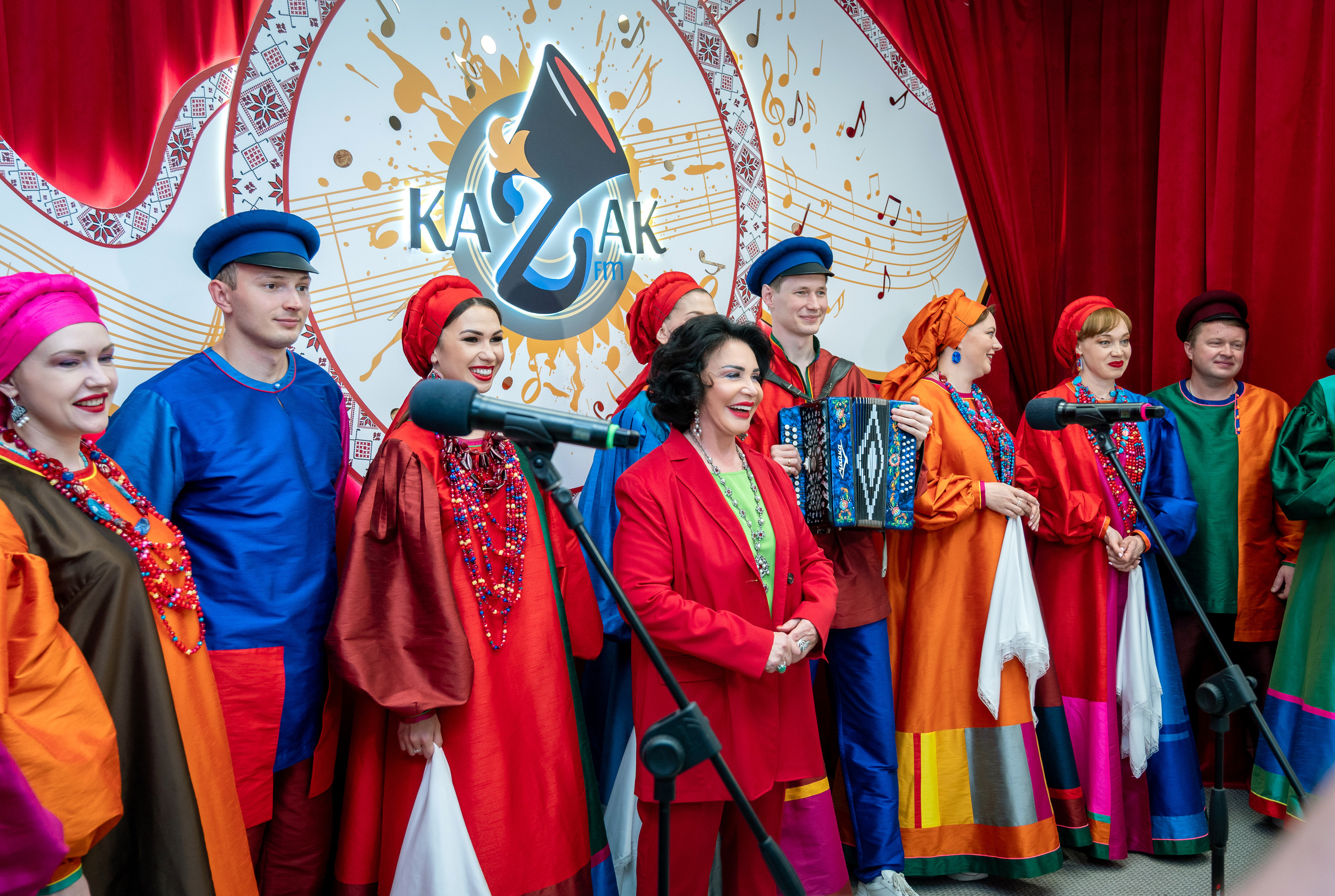 Надежда Бабкина в эфире радио Казак FM. Фотограф в Краснодаре и Краснодарском крае Елена Быкова