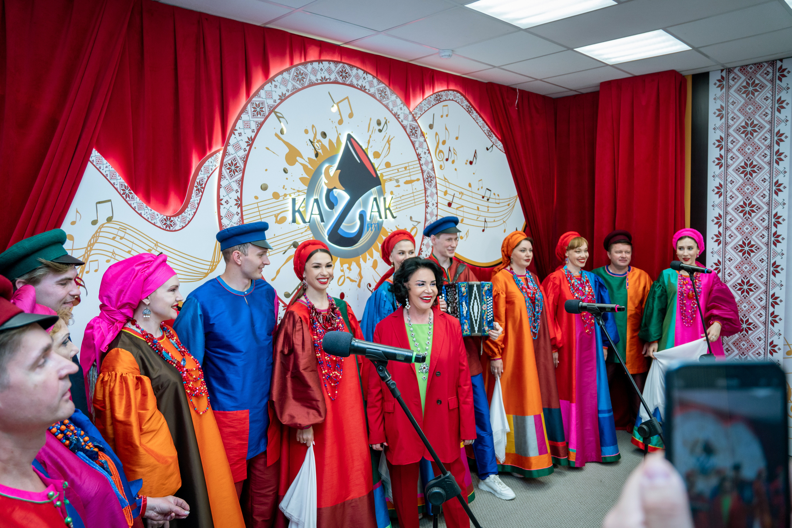 Надежда Бабкина в эфире радио Казак FM. Фотограф в Краснодаре и Краснодарском крае Елена Быкова