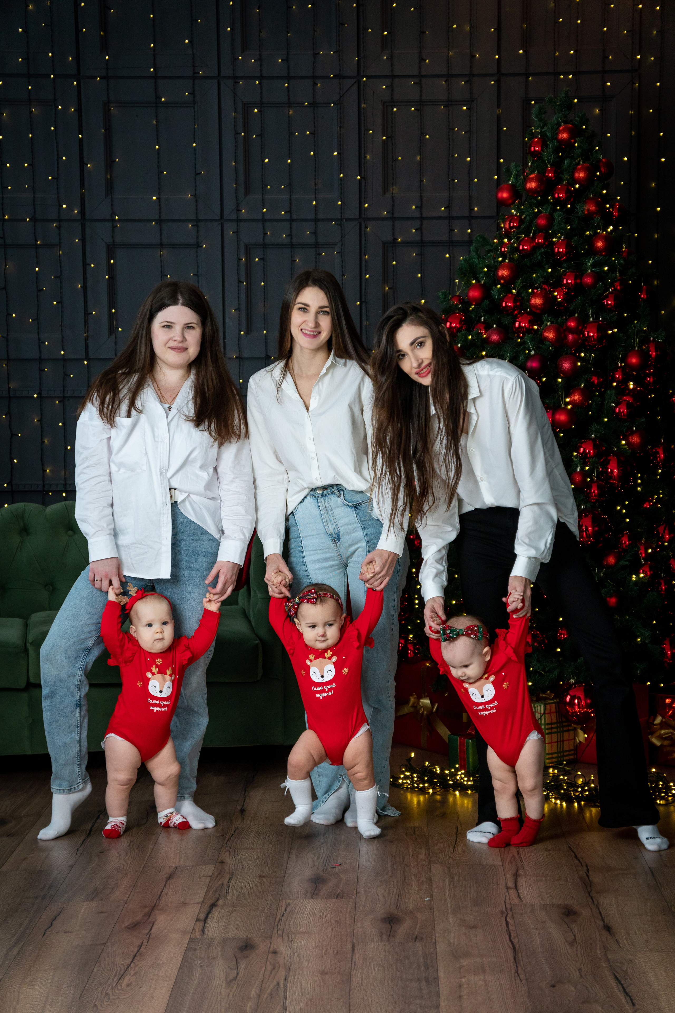 Новогодняя фотосессия малышей. Фотограф в Краснодаре и Краснодарском крае Елена Быкова