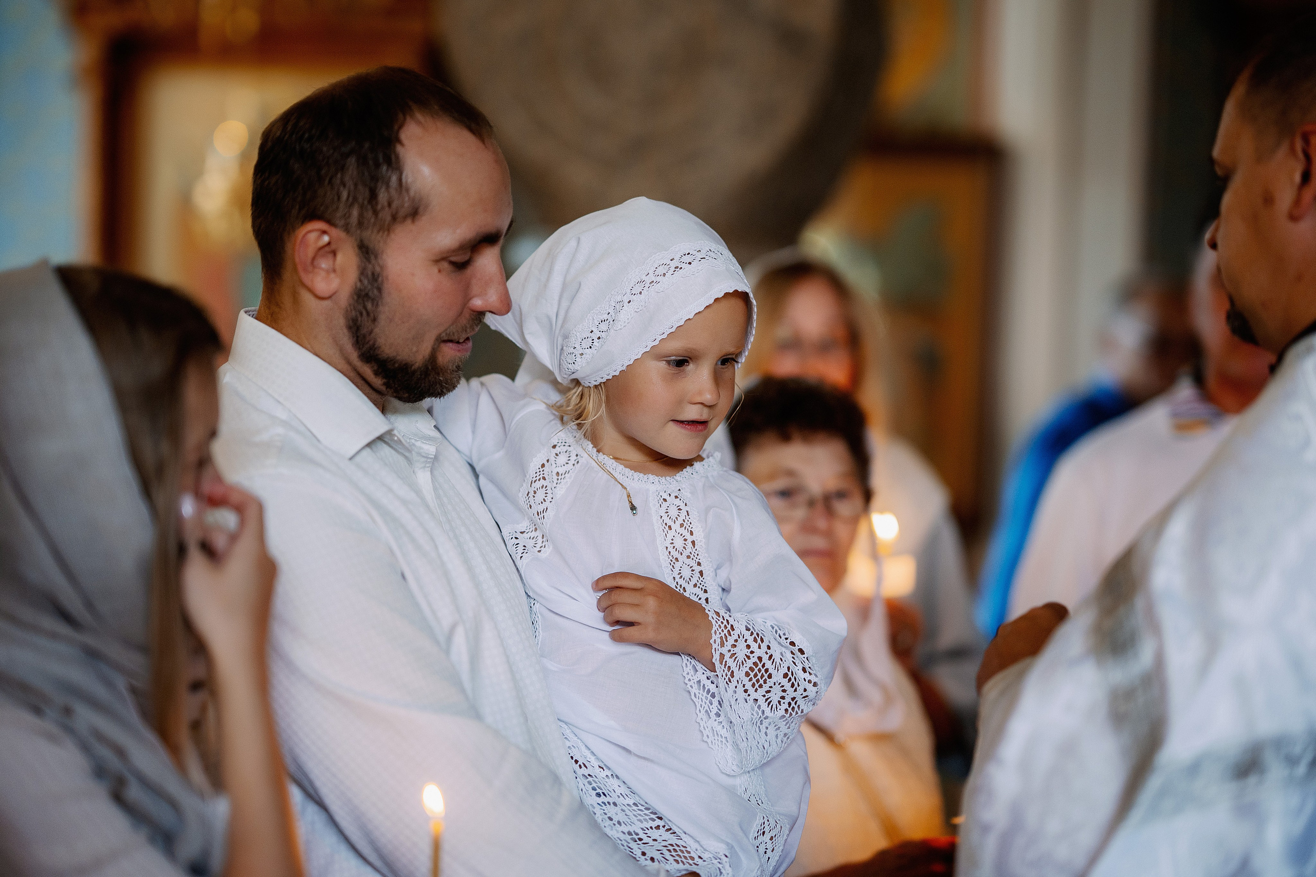Крещение Евы. Фотограф на Крещение и Венчание в Красноярске Рамазанова Юлия