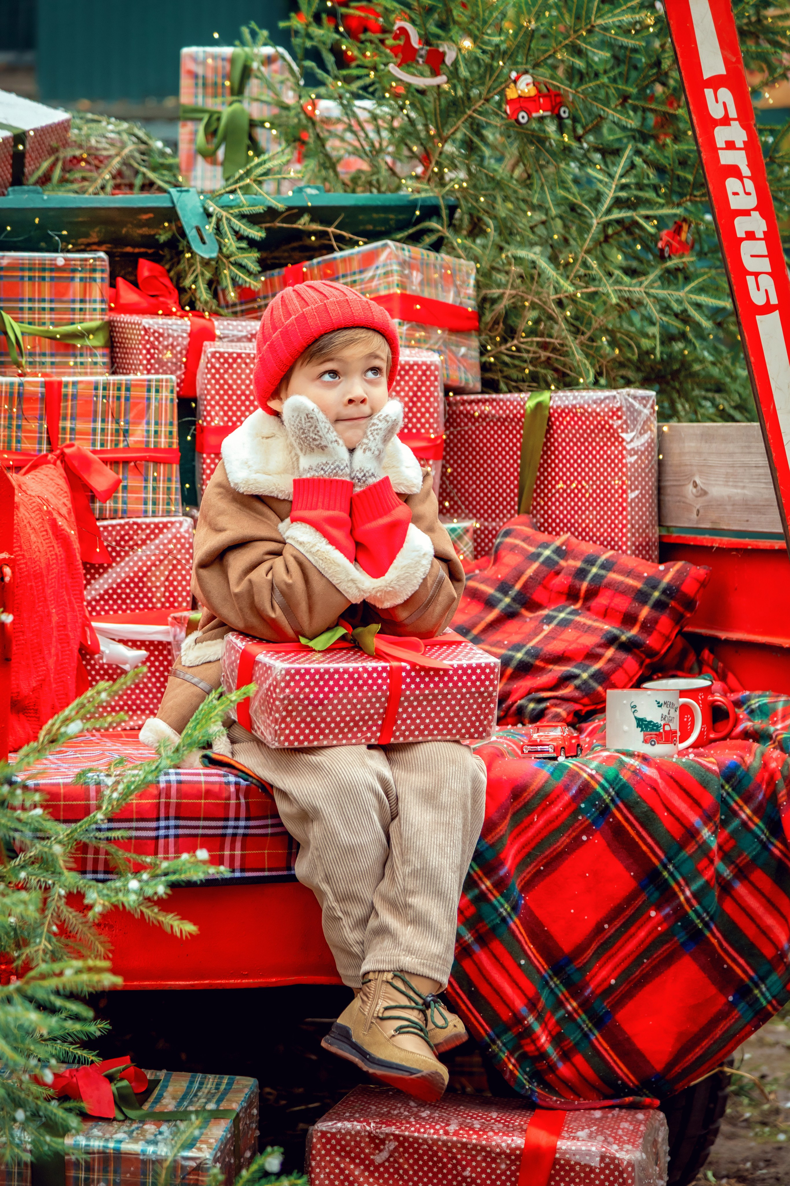 НОВЫЙ ГОД и Рождество УЛИЧНЫЕ локации. Фотограф Алина Лебедь