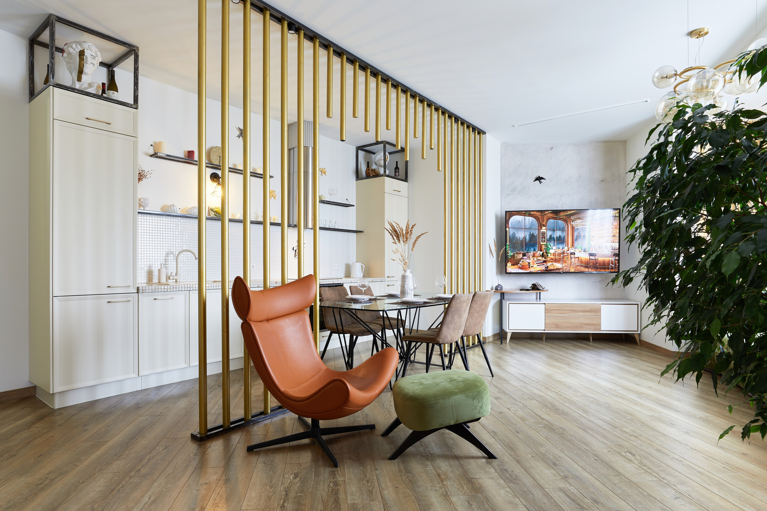 ПРОСТОРНАЯ 1-КОМНАТНАЯ В АДЛЕРЕ. Интерьерный фотограф в Сочи Анисимова Ольга