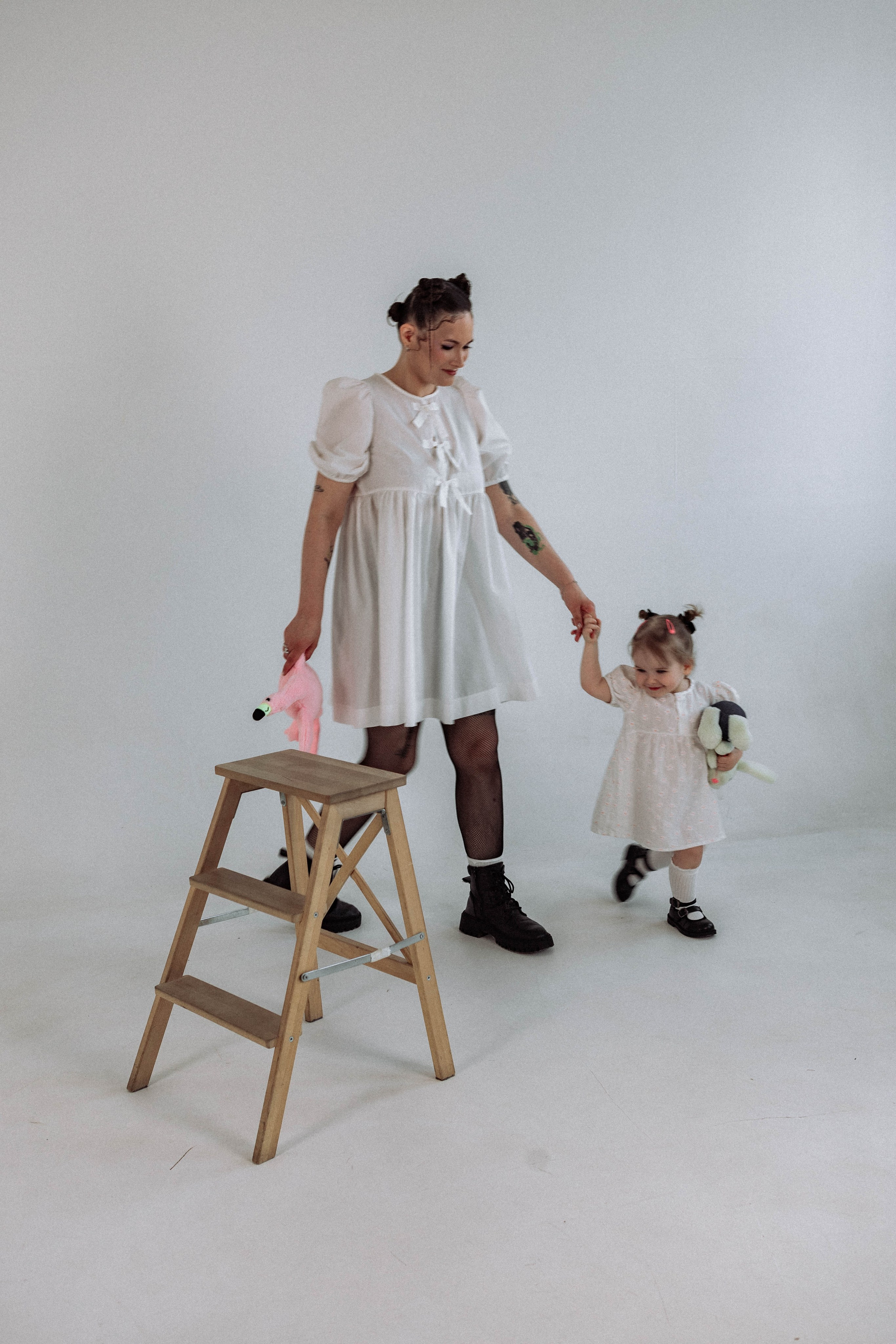 Семейная: Алена и ее дочка Женя. Контент-фотограф для творческих единиц и мастеров в Санкт-Петербурге