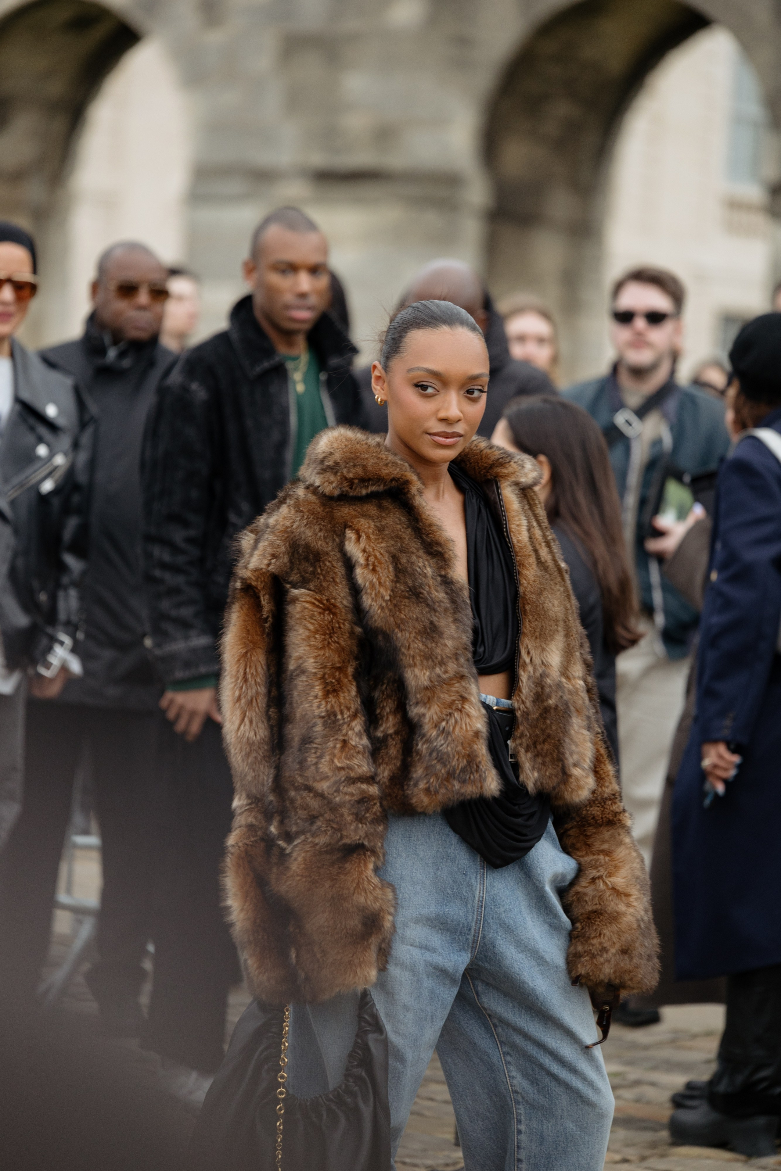 LOEWE PFW WOMENSWEAR FALL-WINTER 24/25. Photographer in Milan Ivan Goncharov