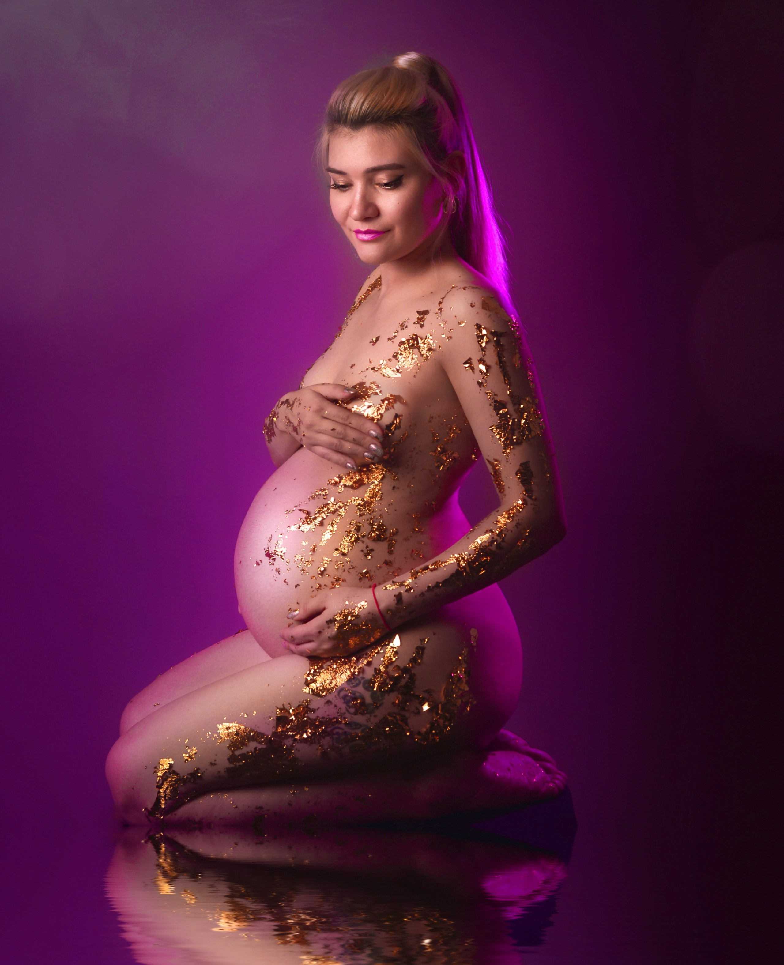 Беременность. Фотограф Юлия Антушева