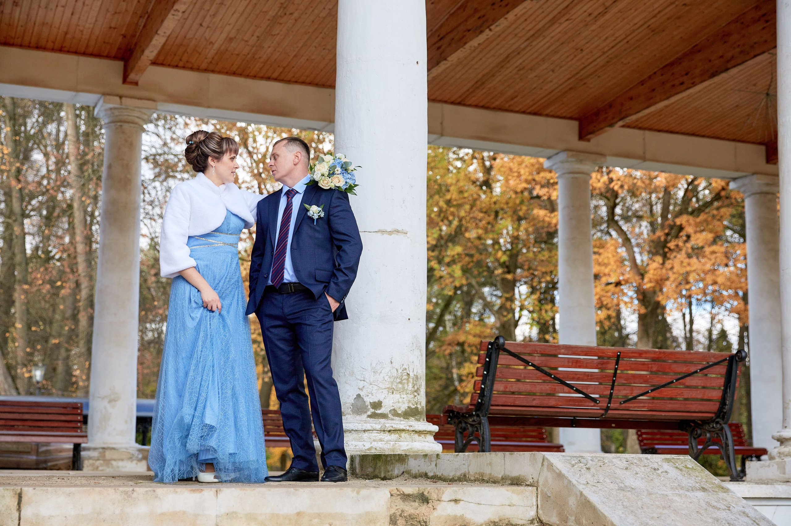 Свадебная фотосессия в Остафьево