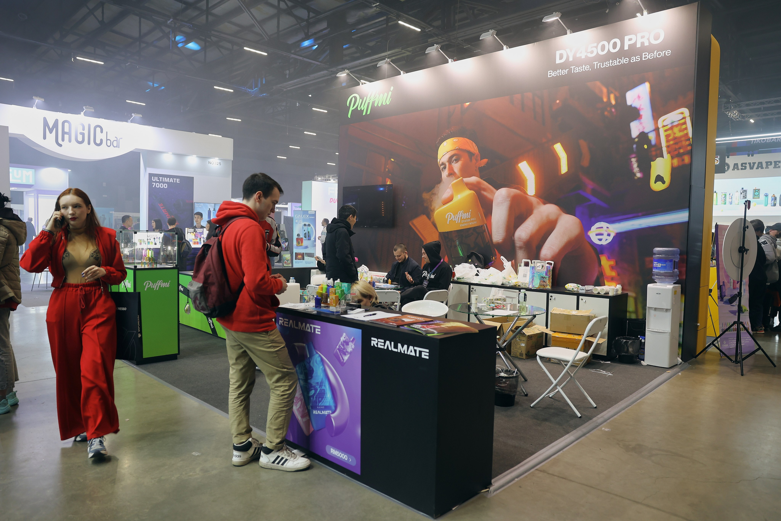 PUFFMI на Global Vape Expo. Фотограф Андрей Егоров