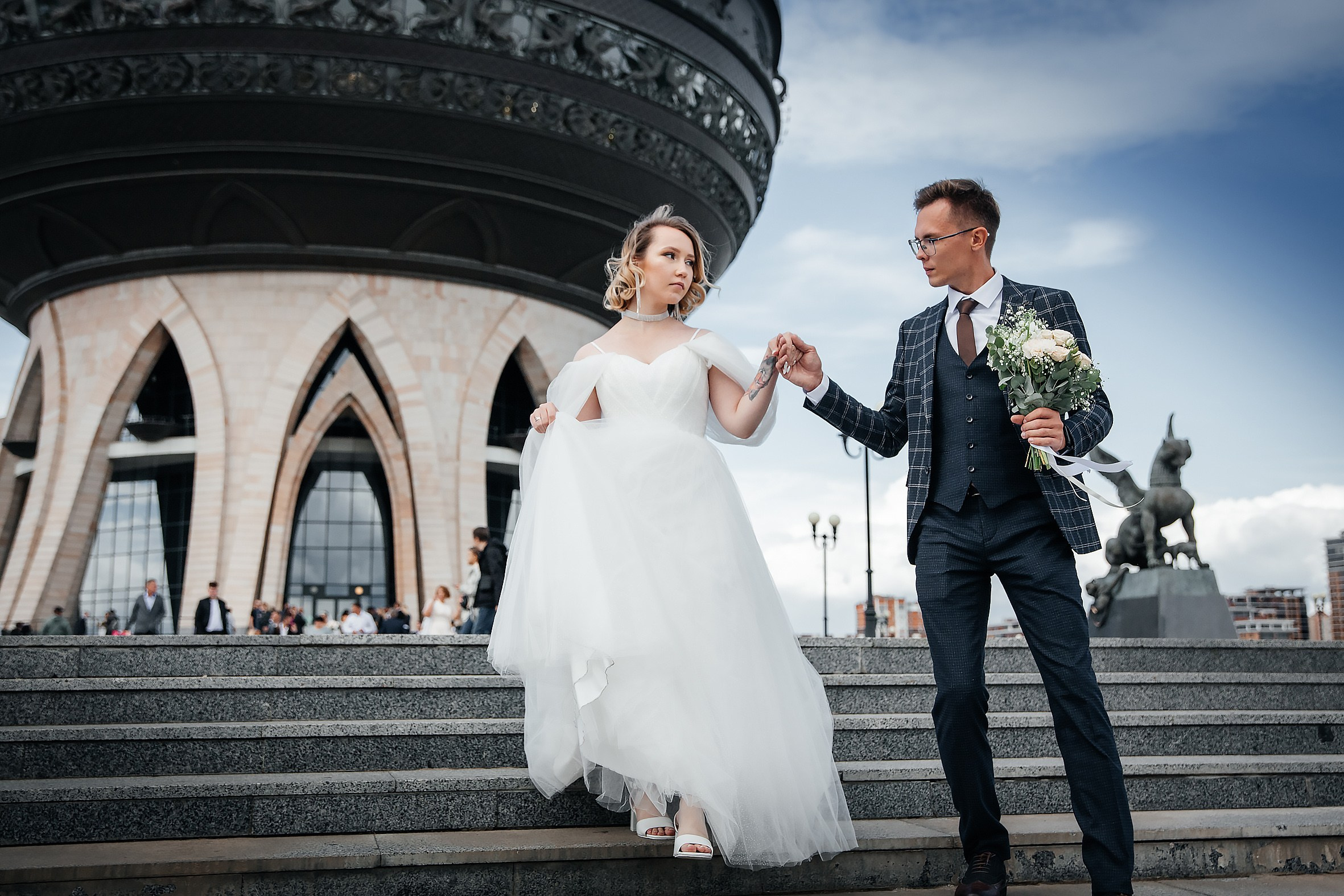 Свадебная съёмка. Люксмедиа — это команда фотографов и видеографов. Город Казань. Дамир Сафин