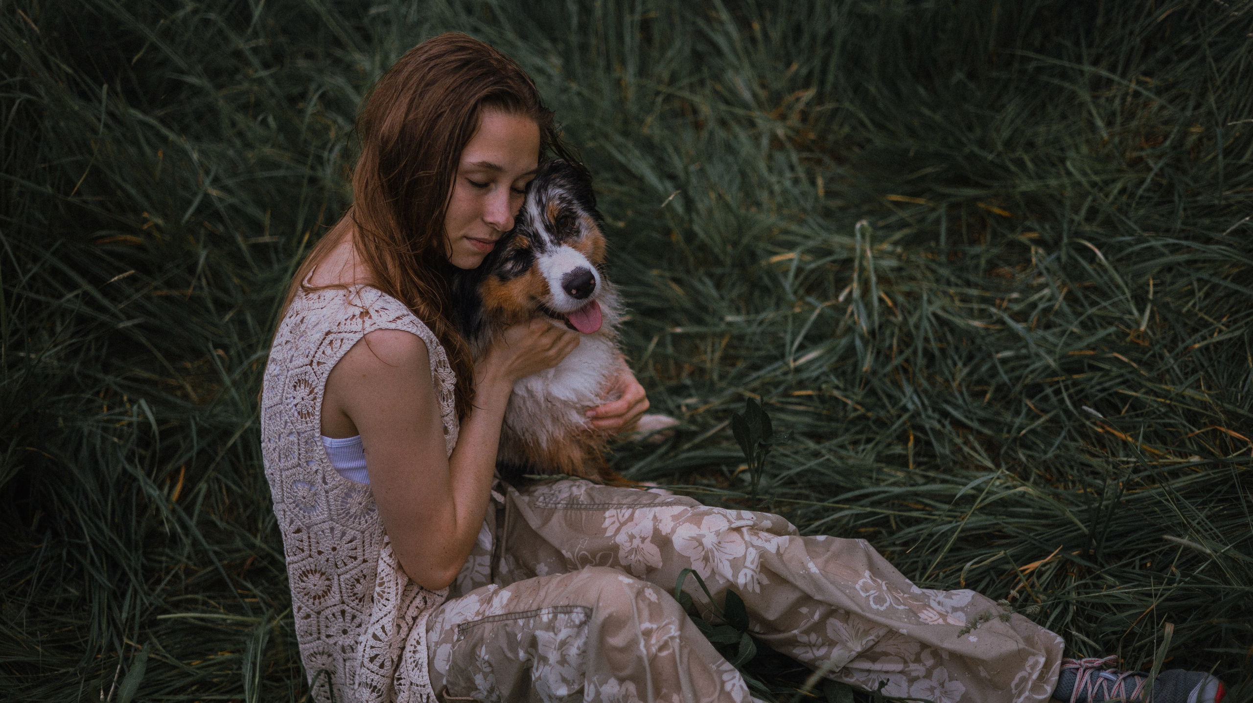 Маша и Долли. Фотограф-анималист Богданова Полина