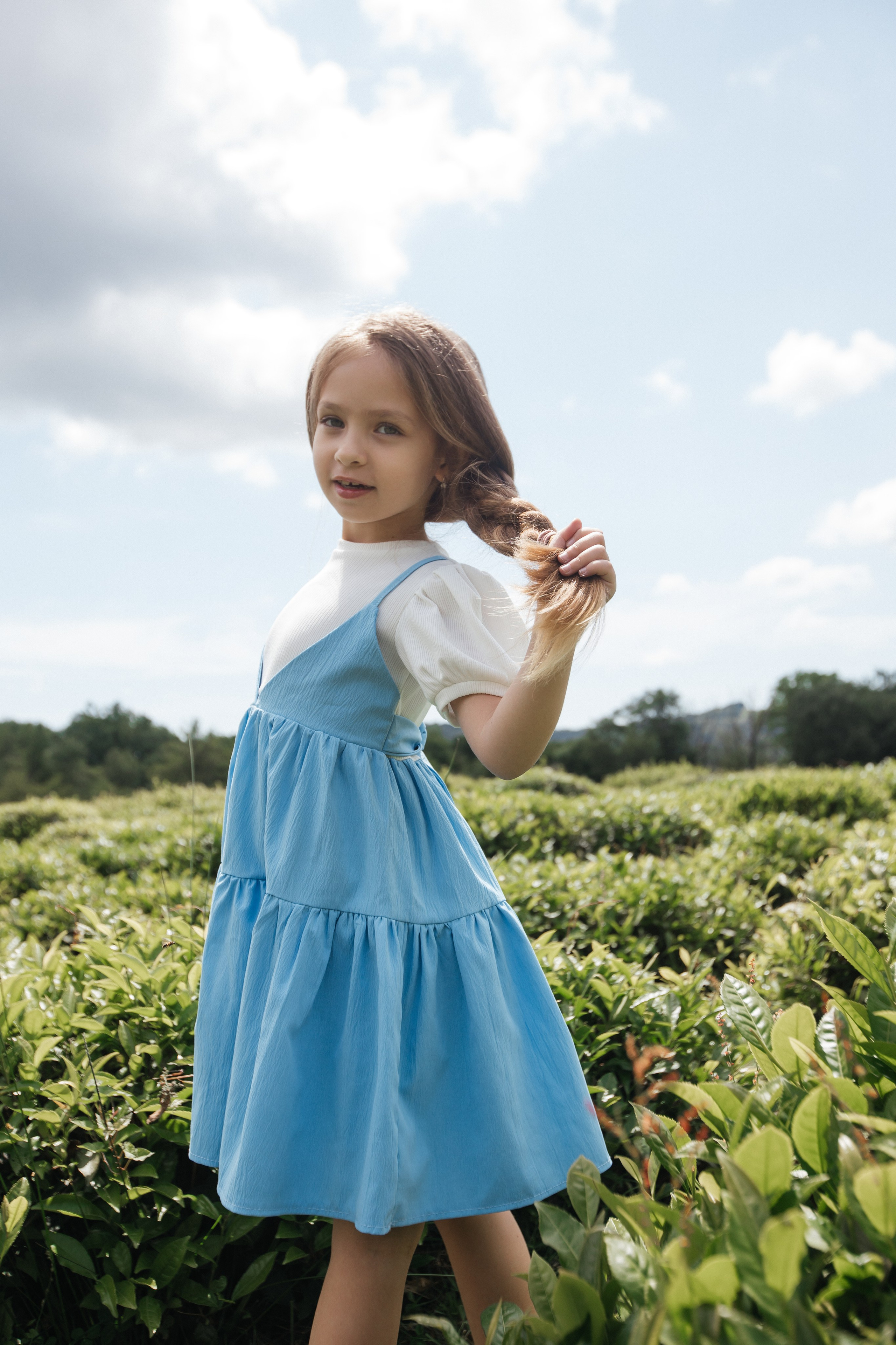 Tea plantation. Efimova Model Agency