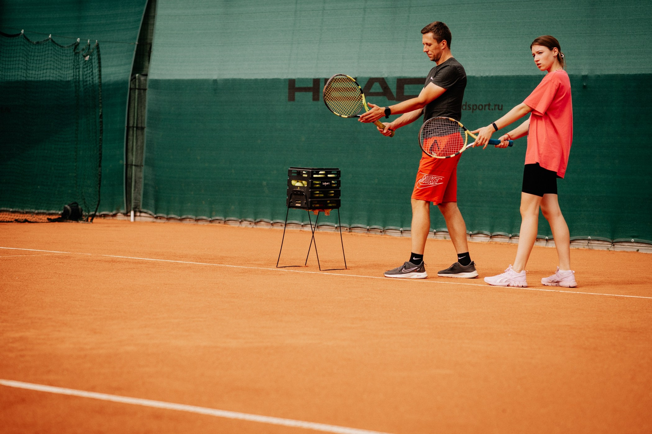 Теннис. Анна и Сергей. Контент и бизнес съемка. Первоуральск, Екатеринбург.Наталья Старек