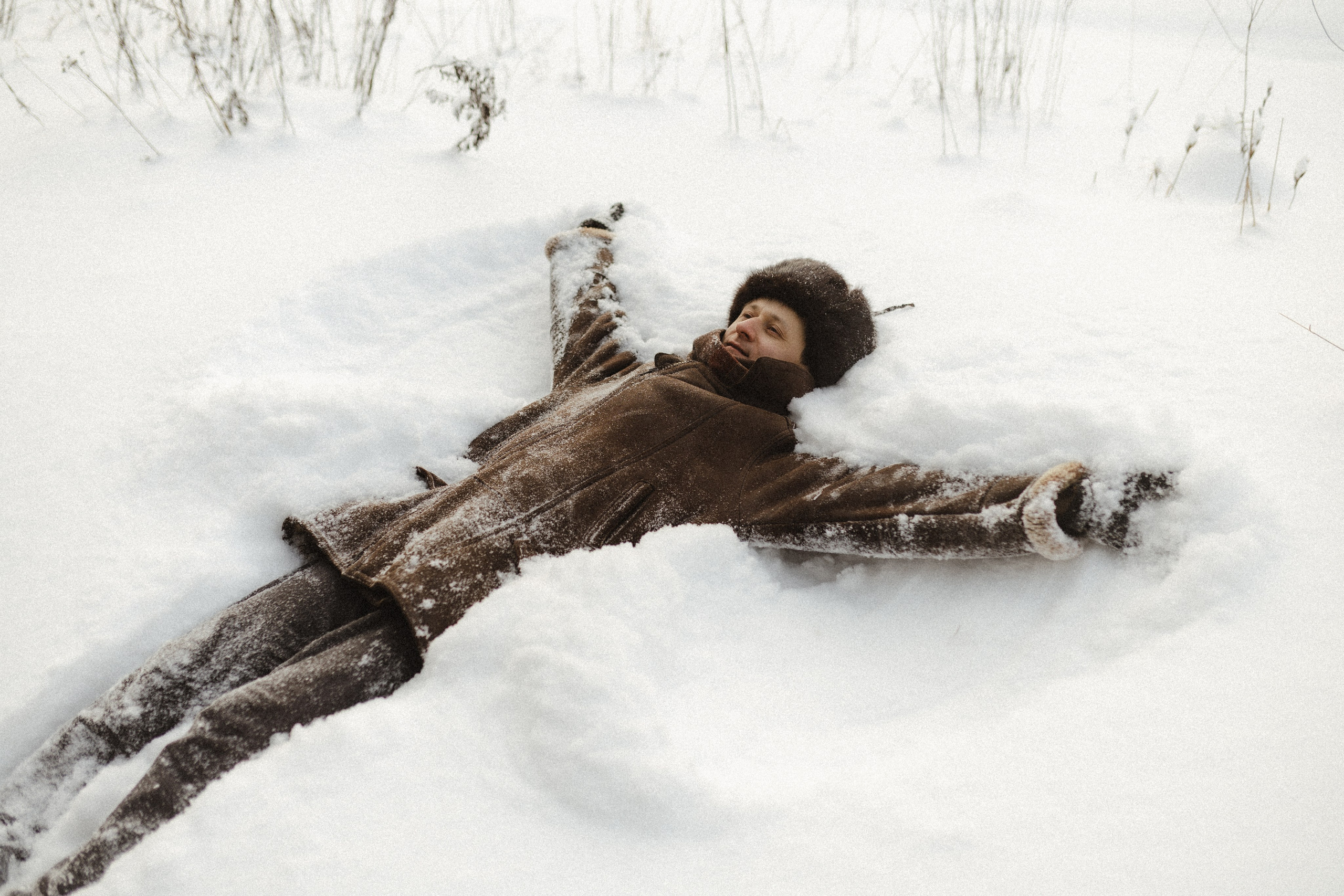 Зима не холодная, когда рядом свои. Семейный фотограф в Москве Алина Савченко