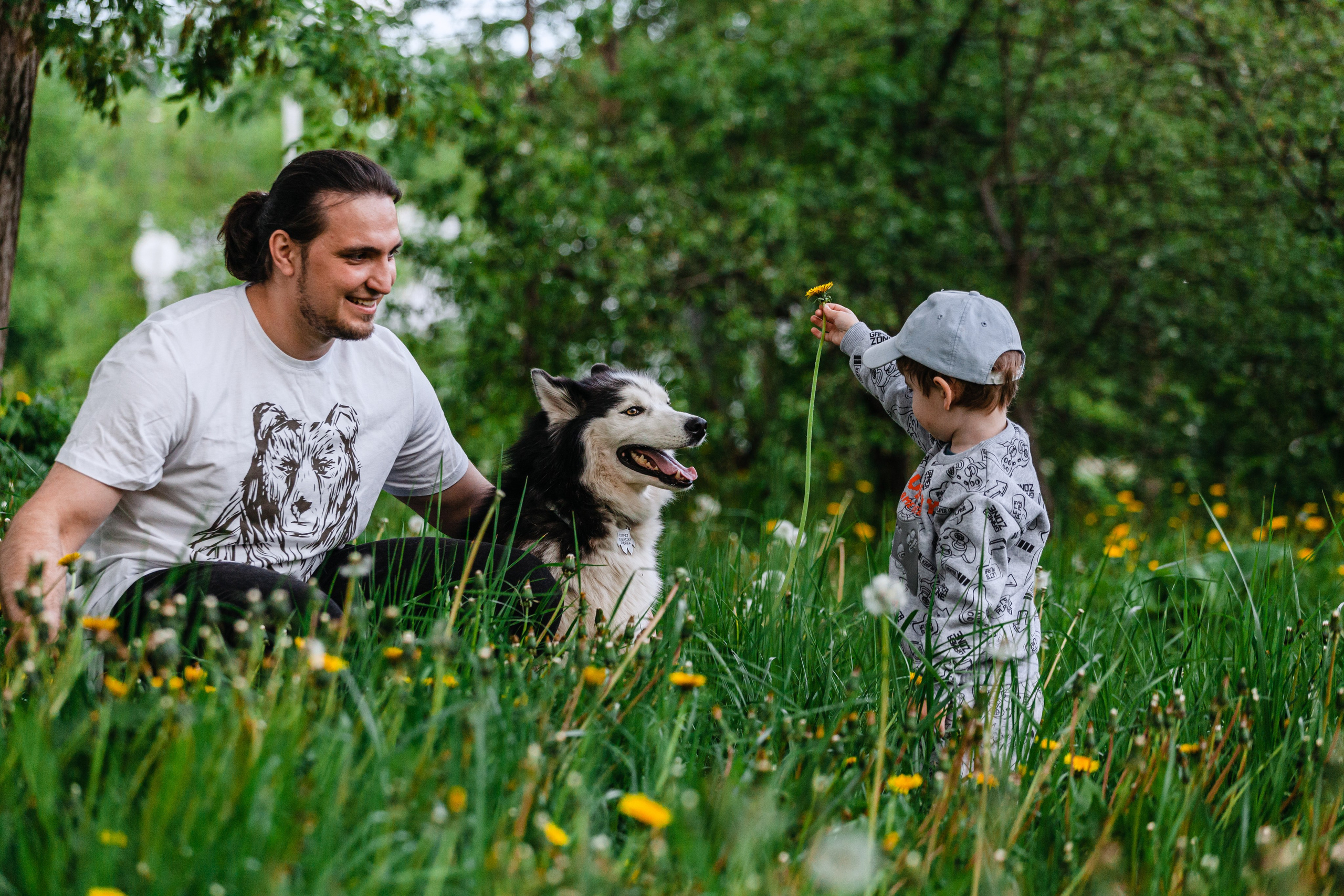 Семейная экспресс фотосессия в рамках фотодня. Фотограф-анималист Татьяна Степанова