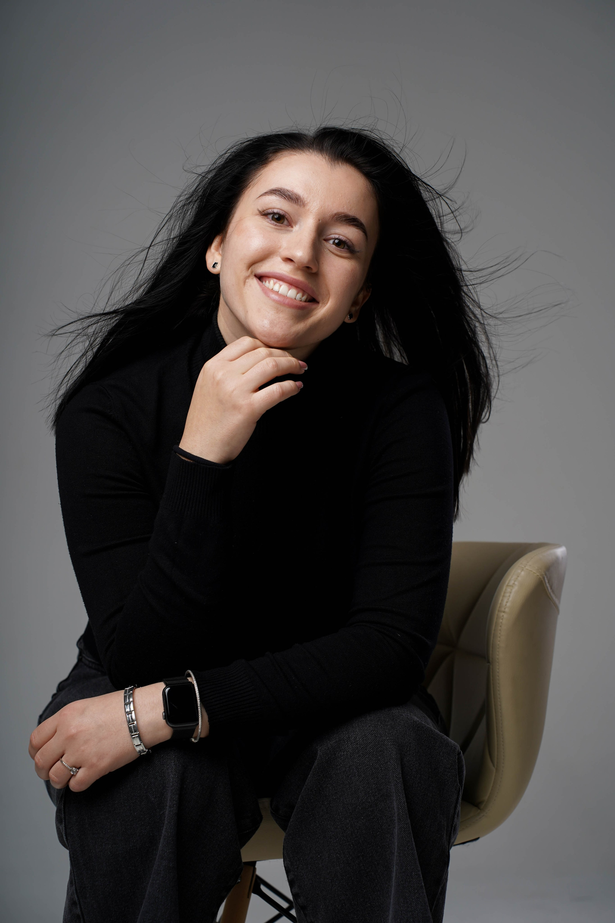 Счастливая девушка. Фотограф Анна Калинцева