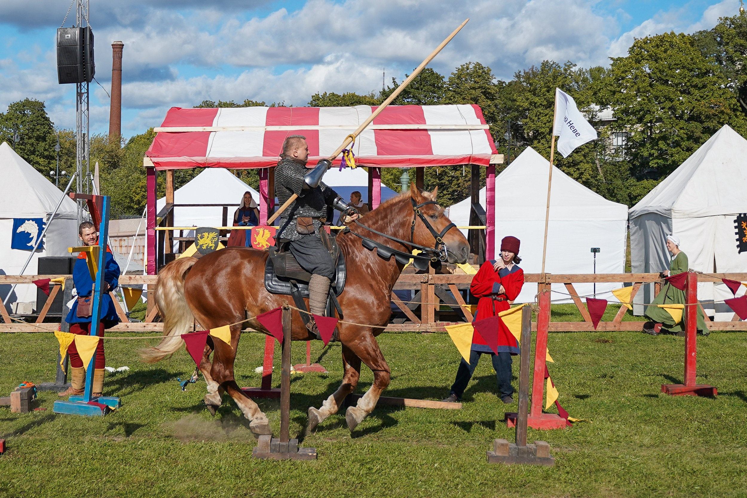 Рыцарский турнир в рамках фестиваля «Битва на Неве» Санкт-Петербург 2024 г. Фотограф-анималист, портретный фотограф в Чебоксарах Мария Садыкова