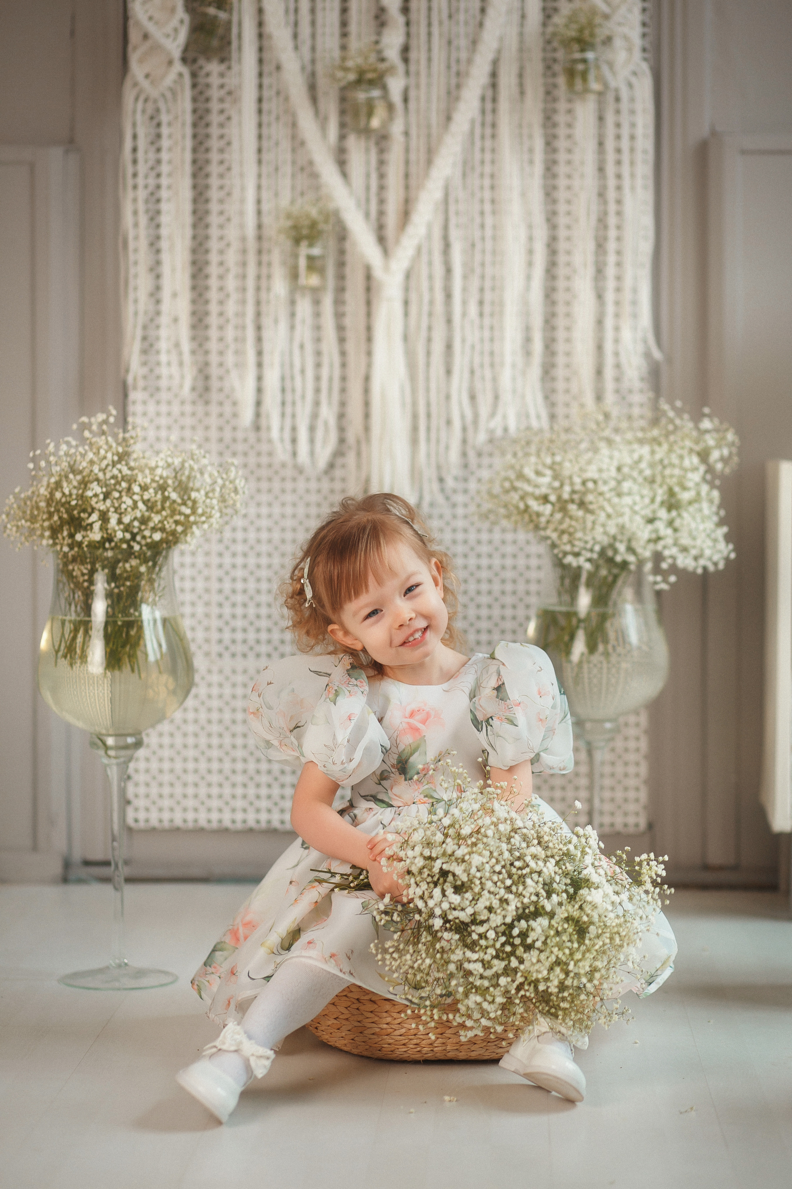 Фотосессия с гипсофилой. Катя. Свадебный и семейный фотограф  Новочеркасск Виктория Литвиненко