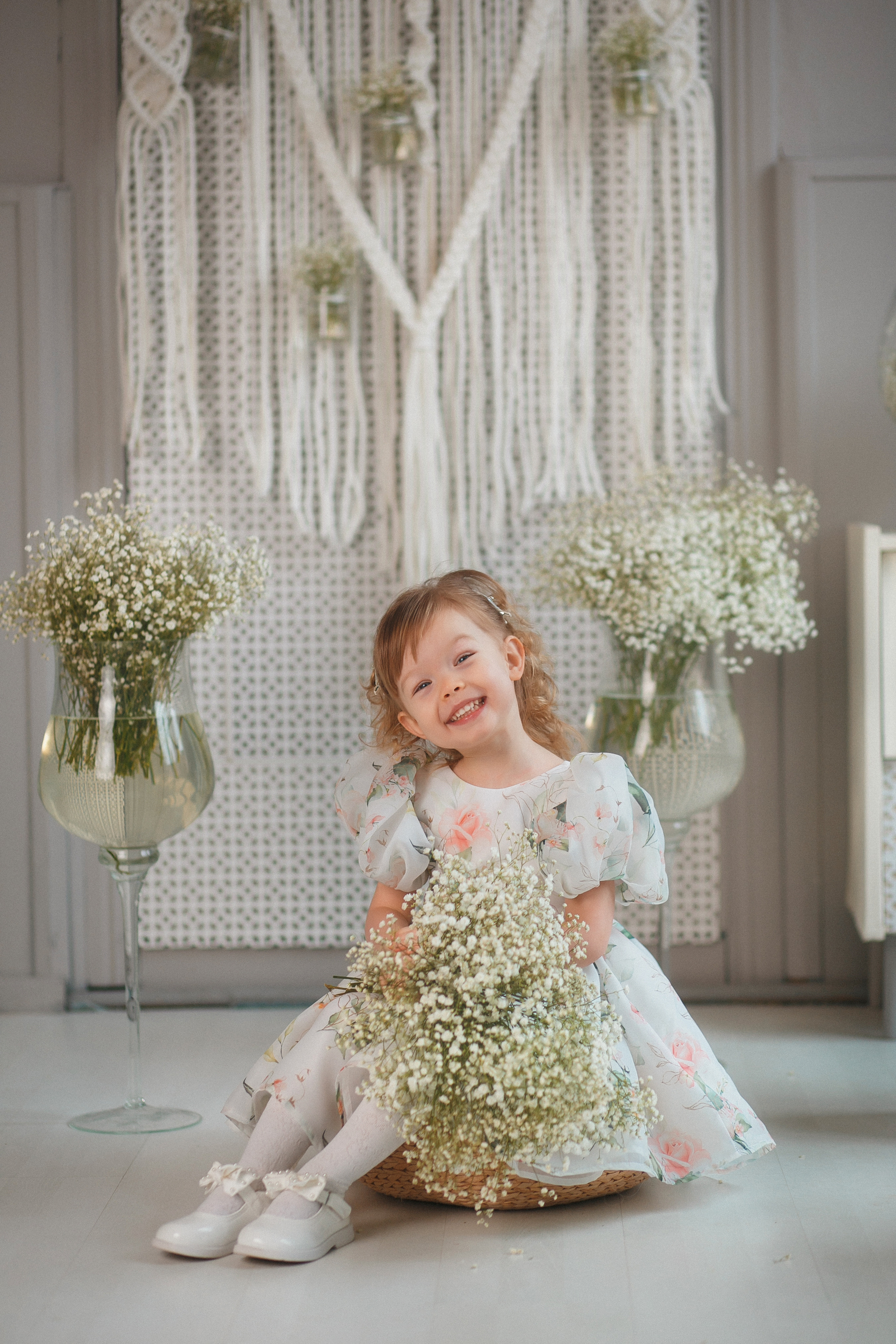 Фотосессия с гипсофилой. Катя. Свадебный и семейный фотограф  Новочеркасск Виктория Литвиненко