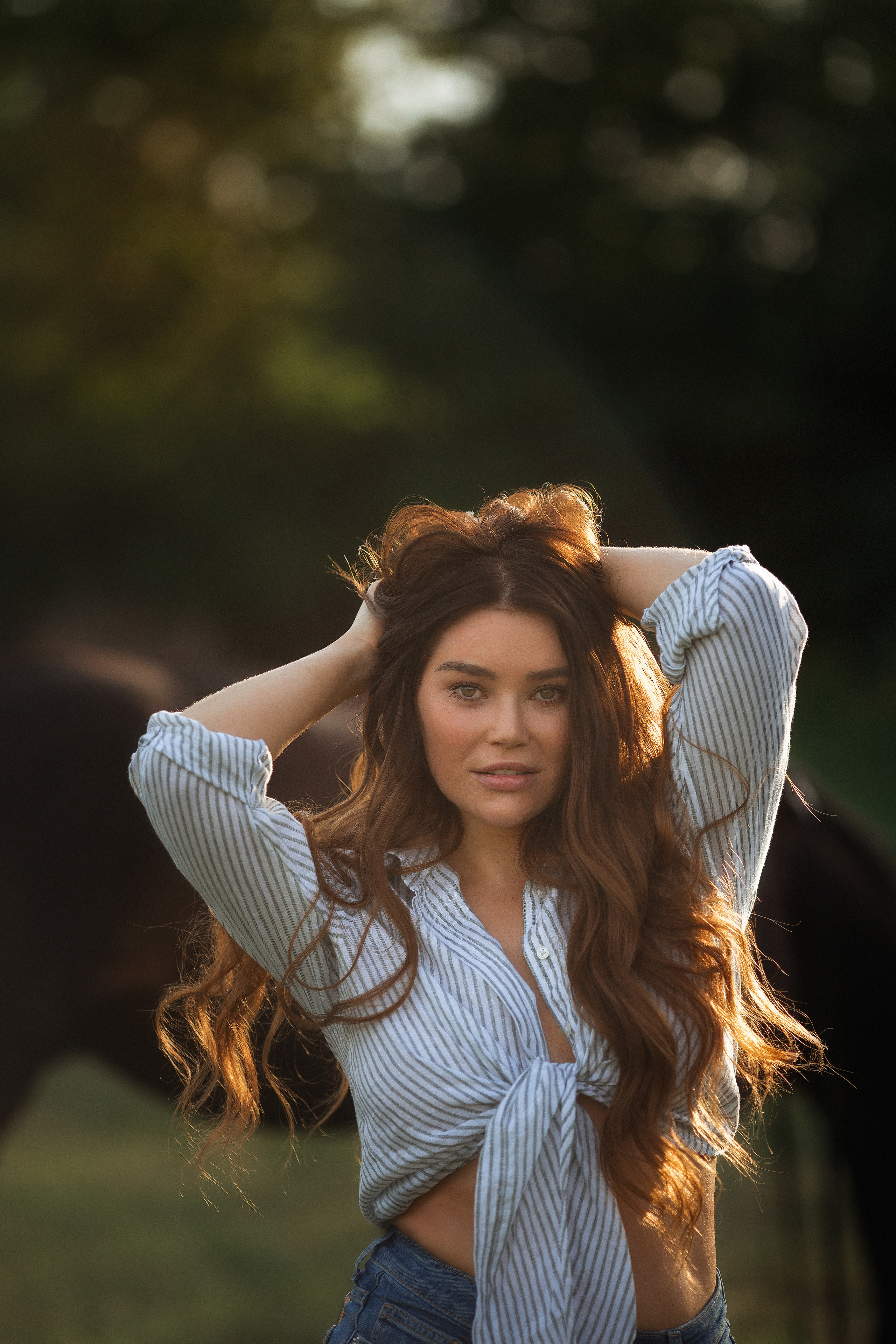 Индивидуальная портретная фотосессия с лошадью. Свадебный и семейный фотограф  Новочеркасск Виктория Литвиненко