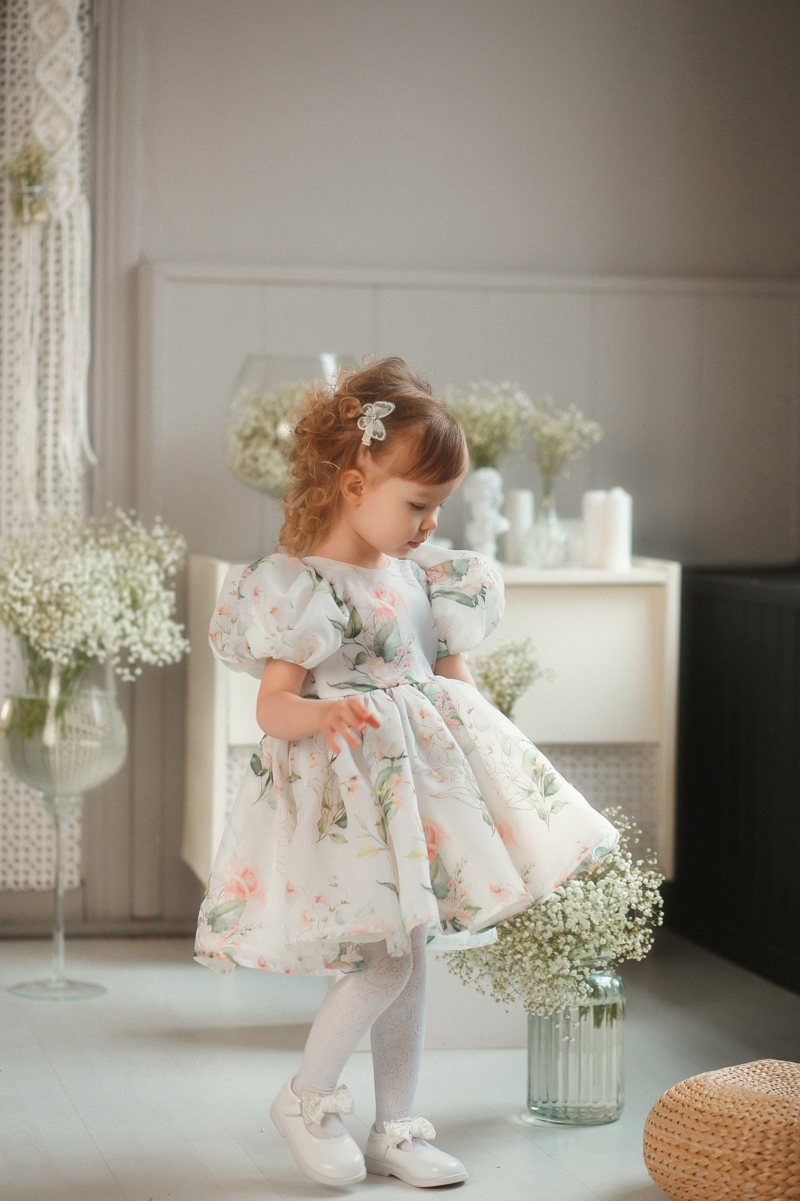 Фотосессия с гипсофилой. Катя. Свадебный и семейный фотограф  Новочеркасск Виктория Литвиненко