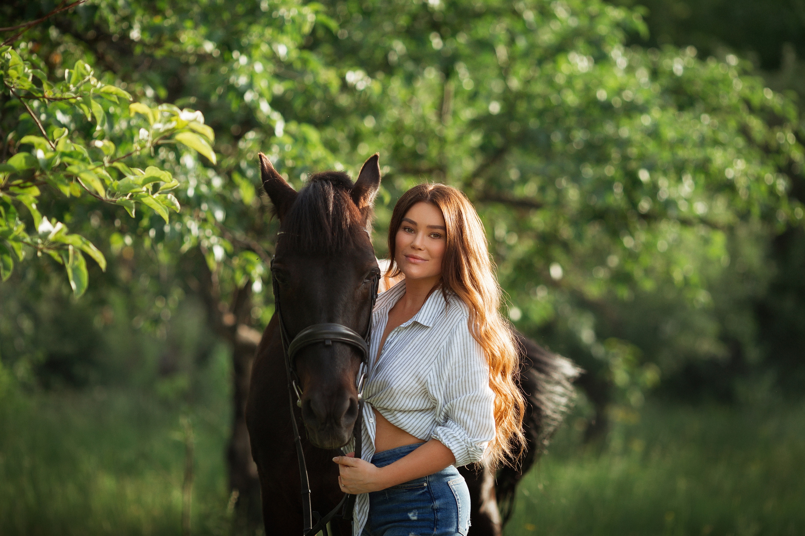 Индивидуальная портретная фотосессия с лошадью. Свадебный и семейный фотограф  Новочеркасск Виктория Литвиненко