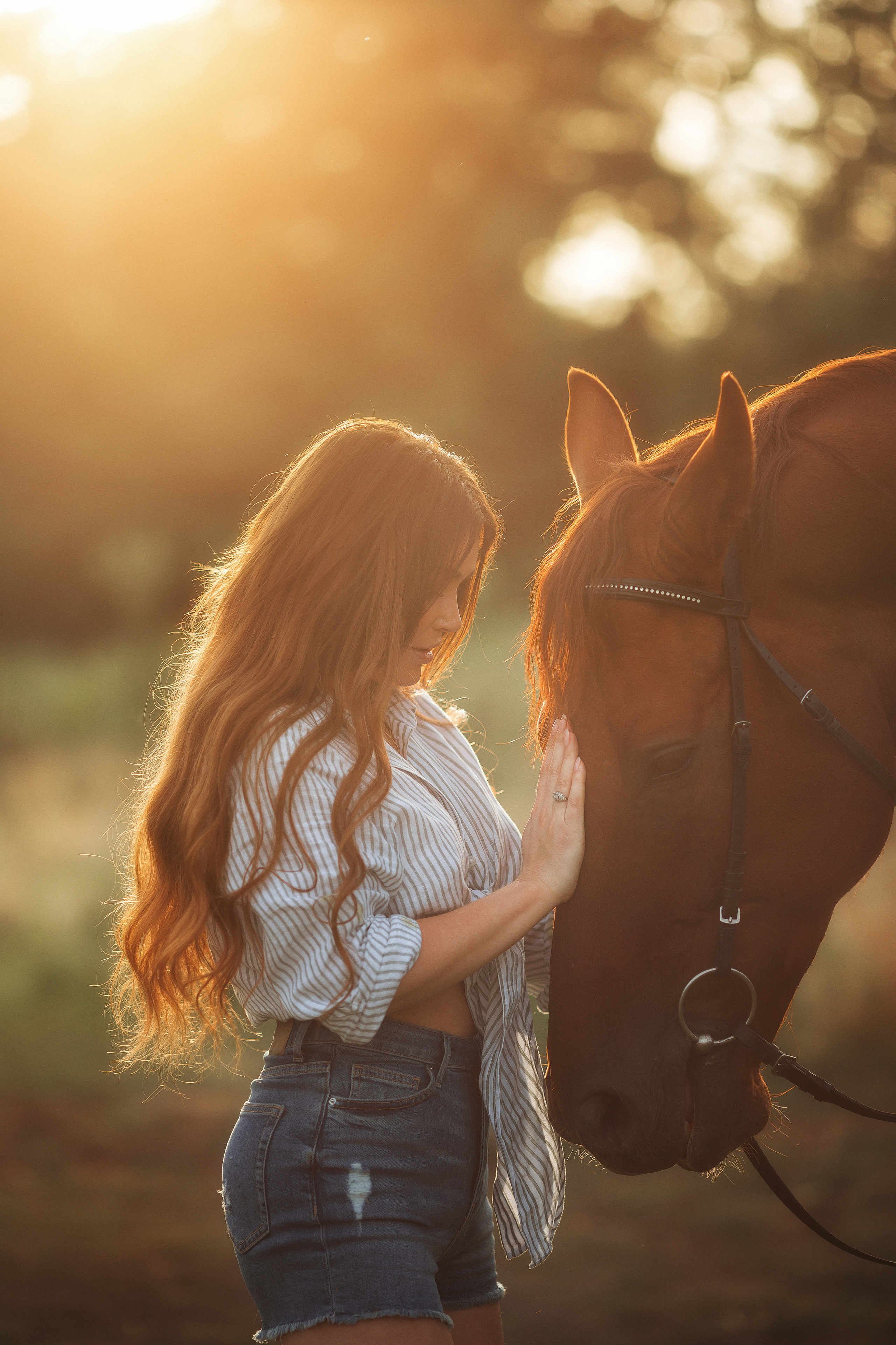 Индивидуальная портретная фотосессия с лошадью. Свадебный и семейный фотограф  Новочеркасск Виктория Литвиненко