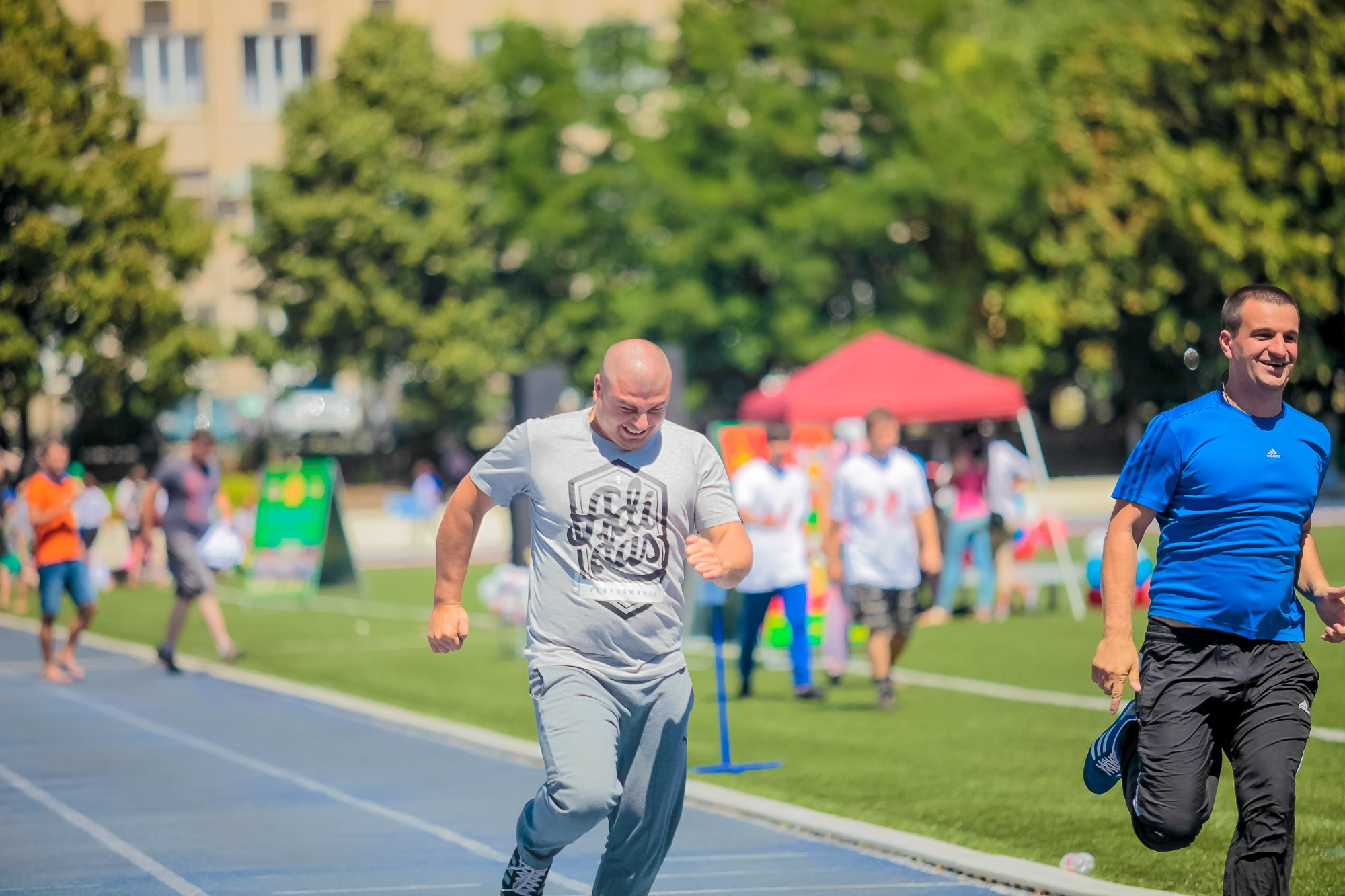 День Физкульт. Максим Матвийченко и Виктория Басова профессионалы своего дела
