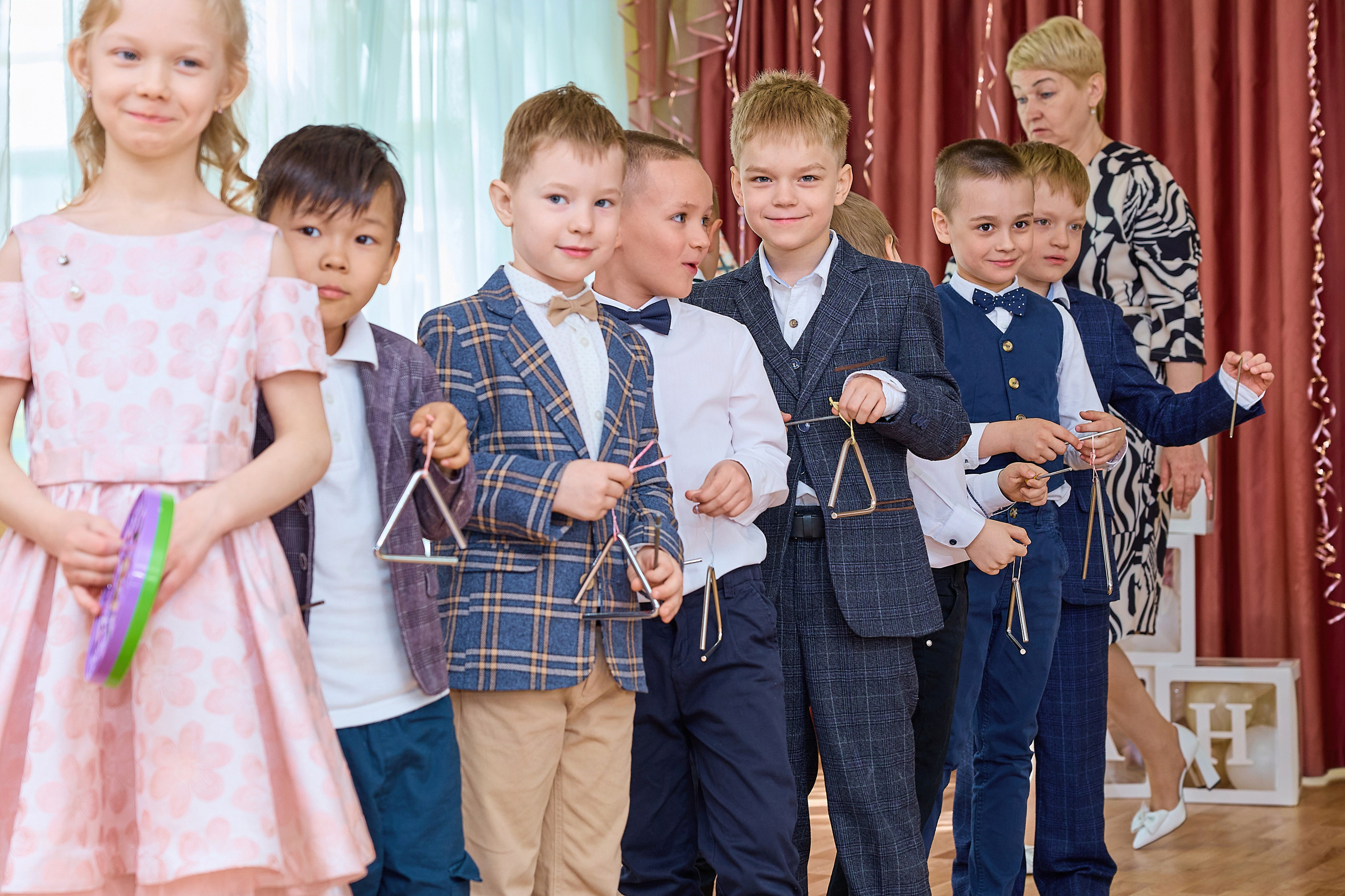 Фотосъёмка выпускного утренника в детском саду. Выпускные альбомы в Москве фотограф Алина Пащук