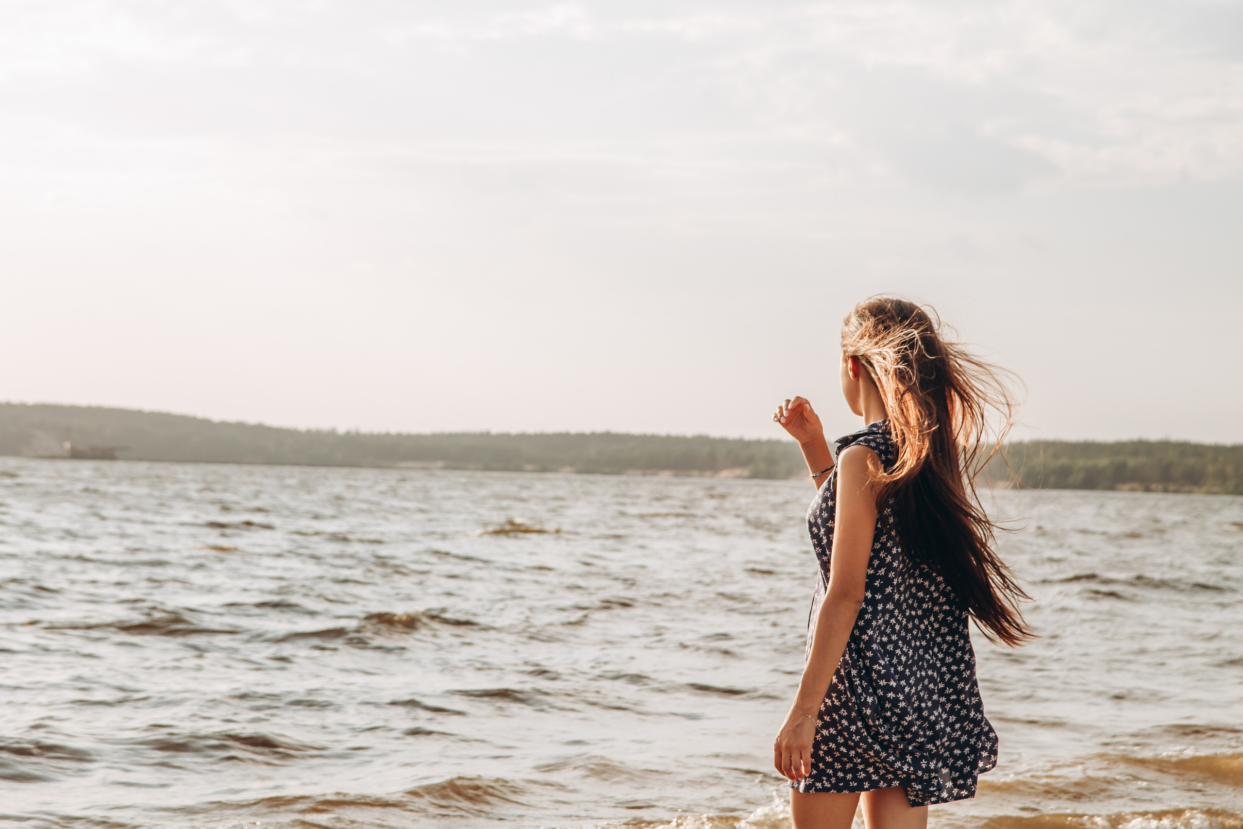 Семейная фотосъемка на Волге. Фотограф Чебоксары