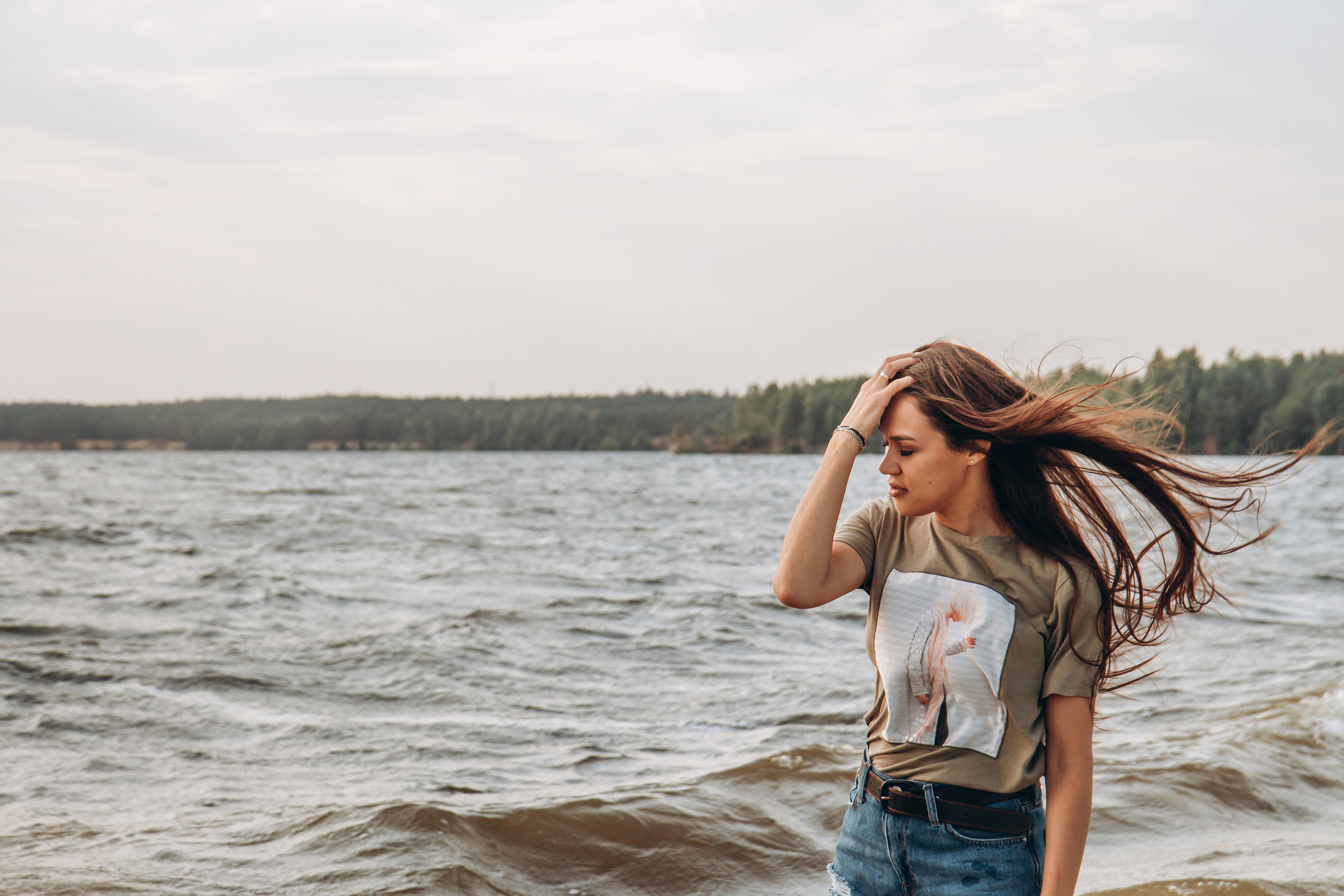 Семейная фотосъемка на Волге. Фотограф Чебоксары