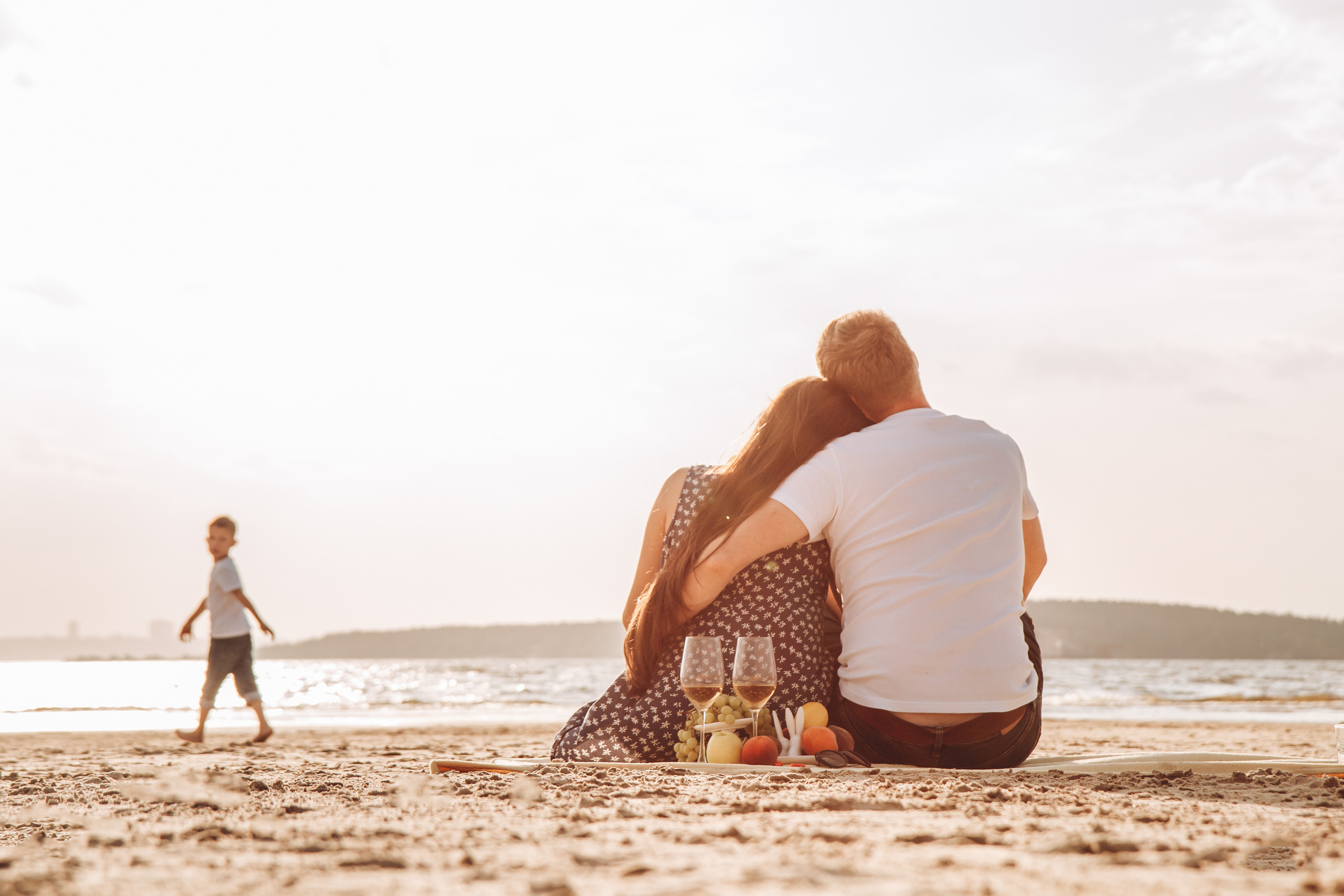 Семейная фотосъемка на Волге. Фотограф Чебоксары