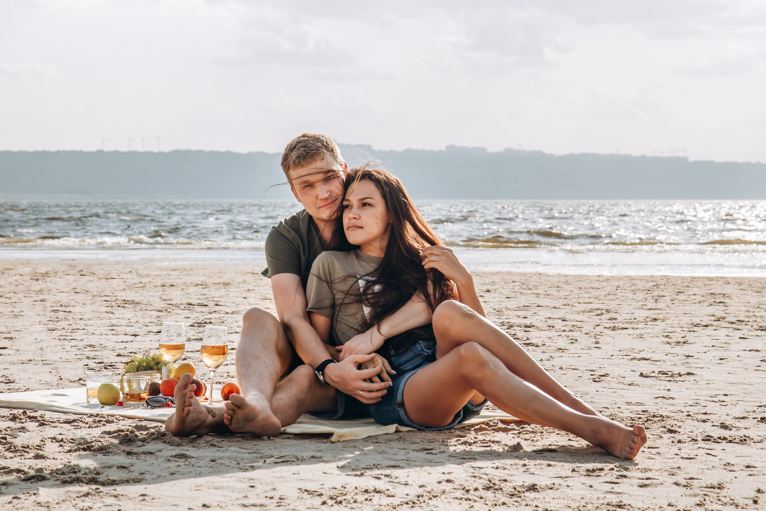 Семейная фотосъемка на Волге. Фотограф Чебоксары