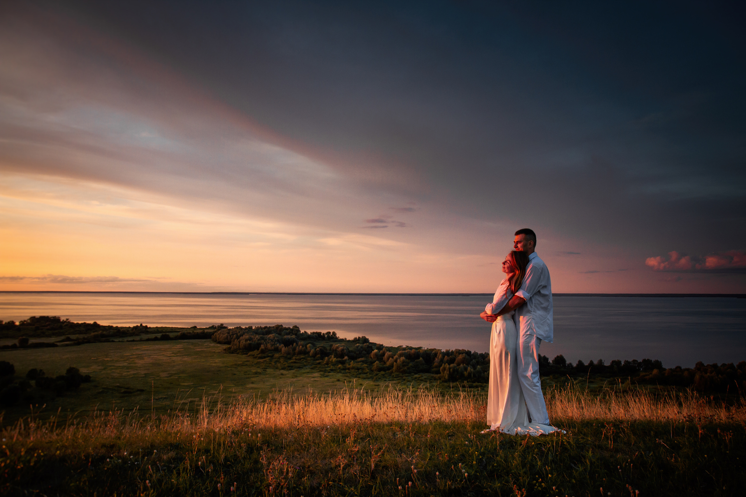 Берег Волги. Фотограф Чебоксары