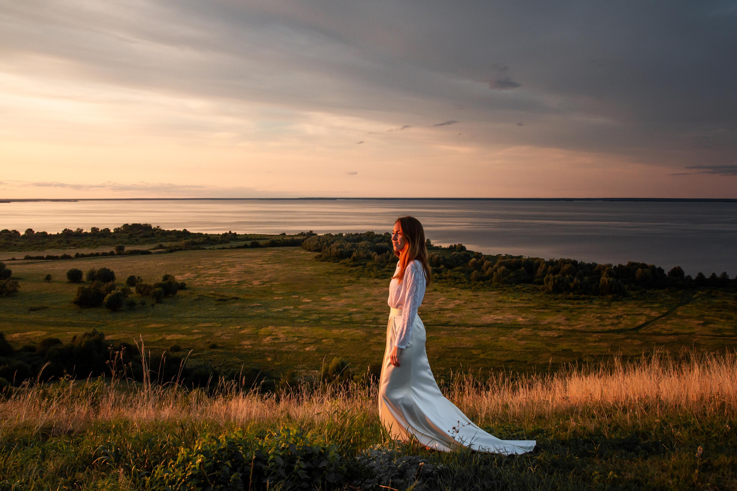 Берег Волги. Фотограф Чебоксары