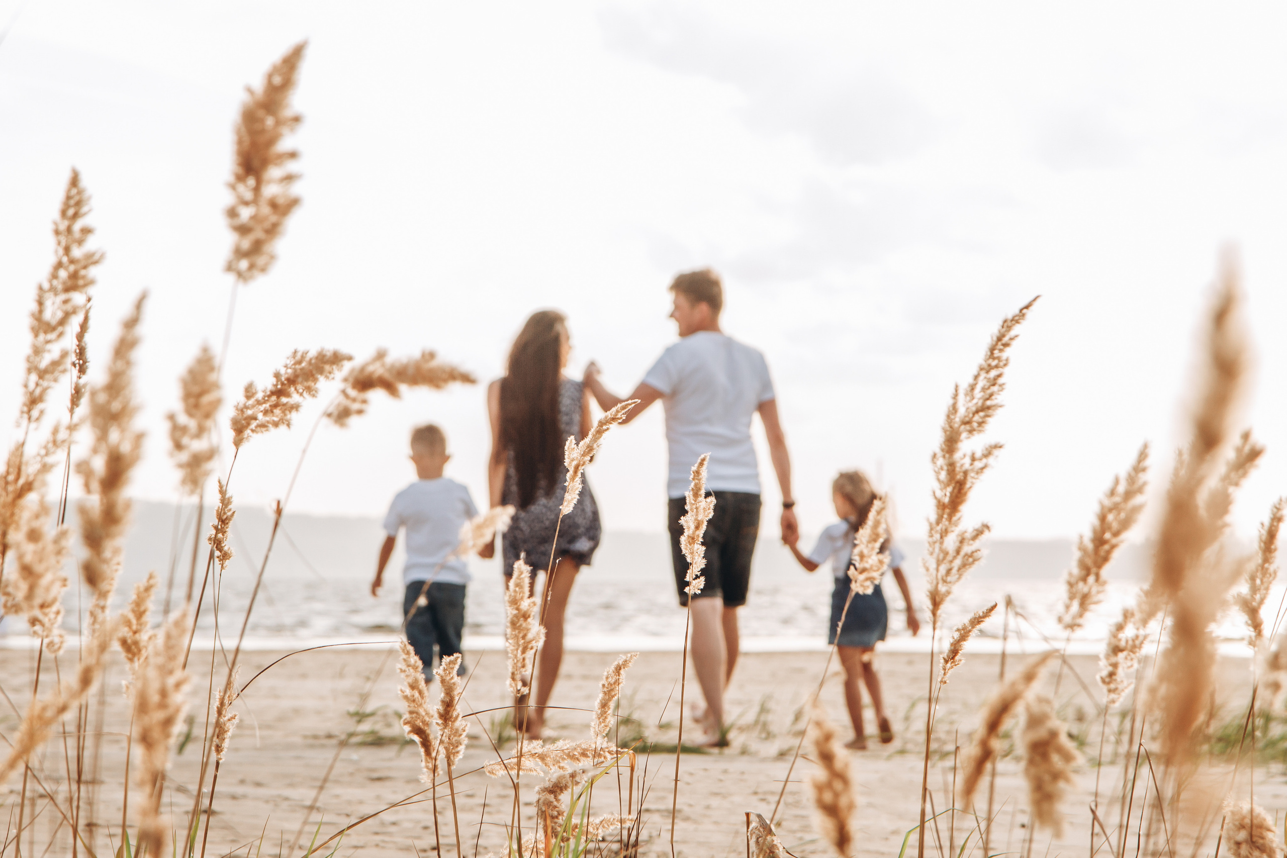 Семейная фотосъемка на Волге. Фотограф Чебоксары