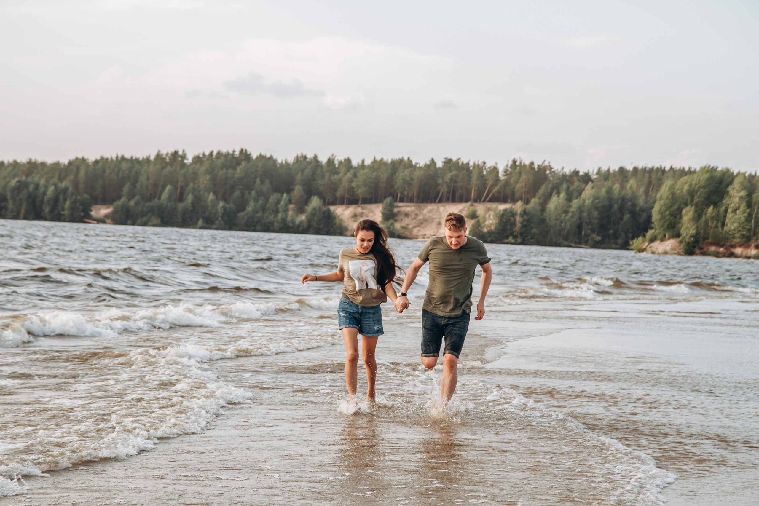 Семейная фотосъемка на Волге. Фотограф Чебоксары