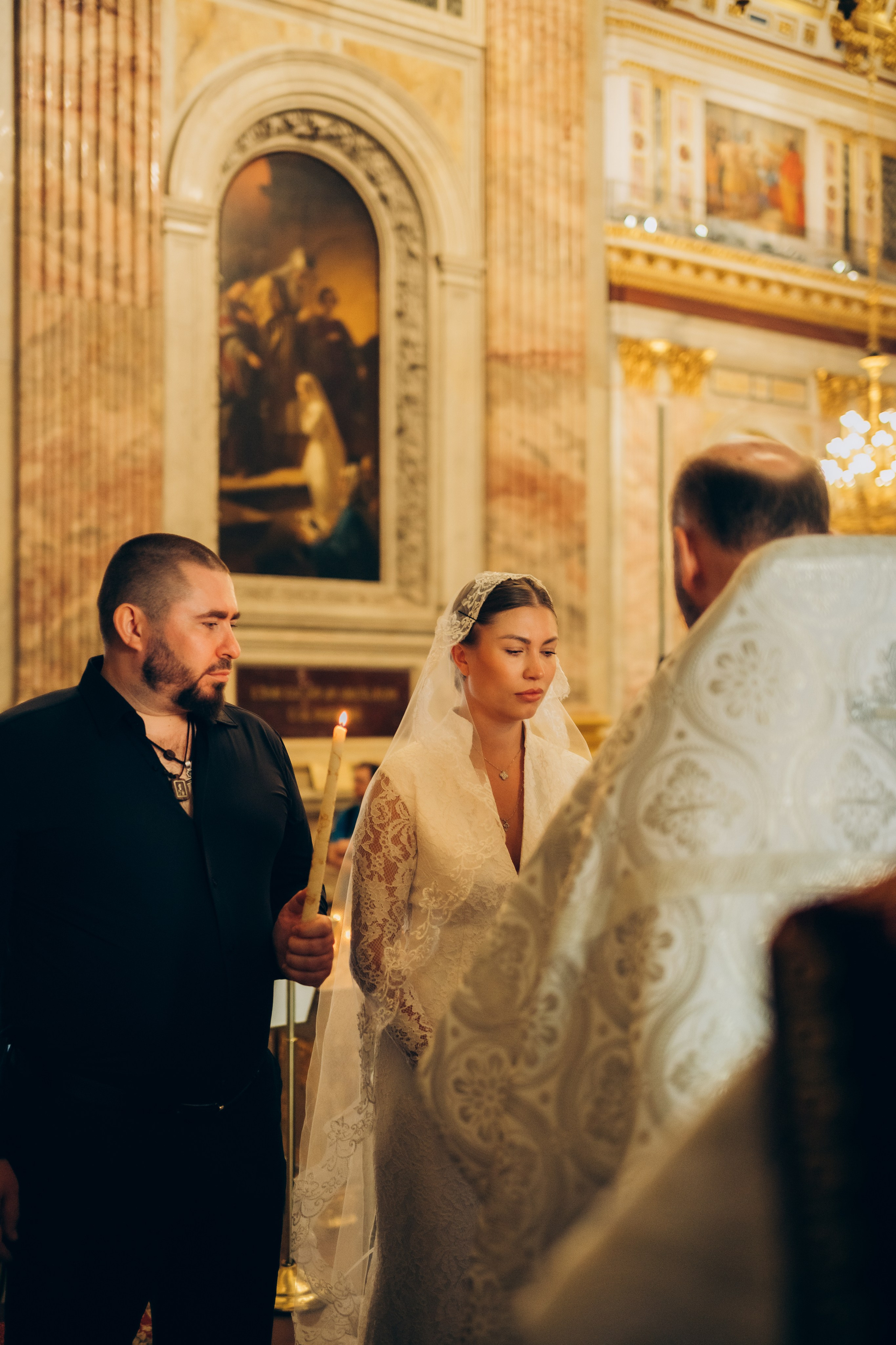 Венчание Исаакиевский. Фотограф ПИТЕР СПБ Надежда Баранова