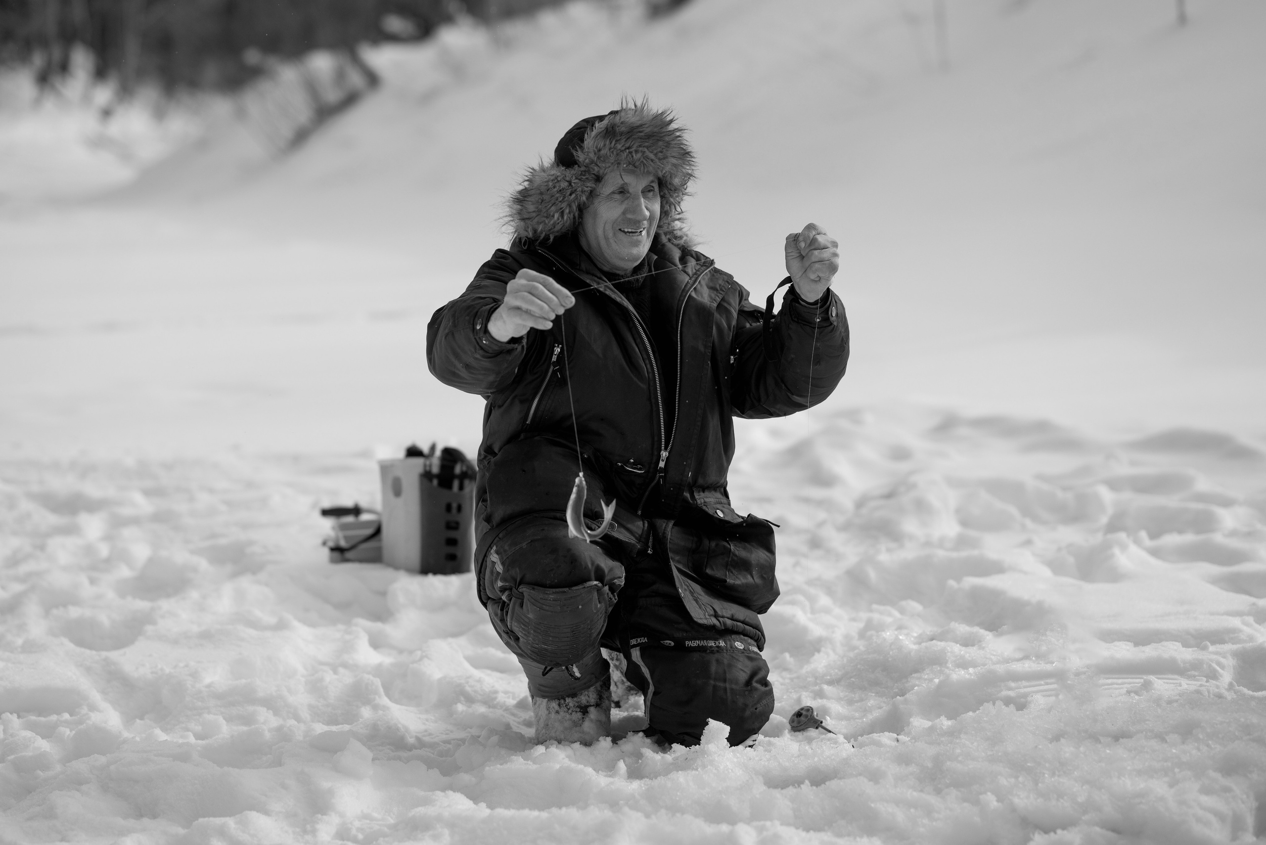 Зимняя рыбалка. Фотограф в Тюмени Голышева Елена