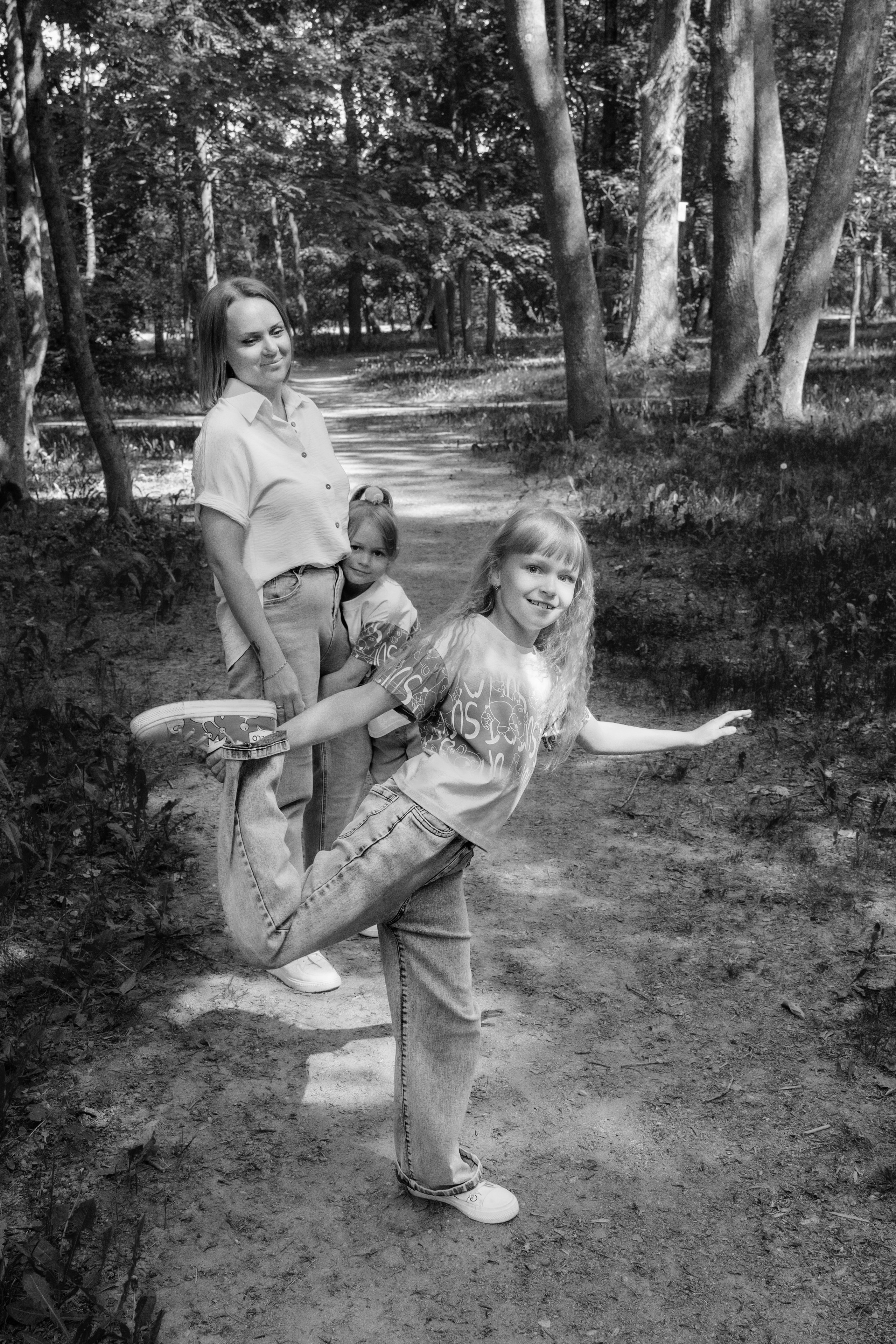 Семейная съемка в Лошицком парке. Ваш семейный фотограф в Минске — Вика Трегубова