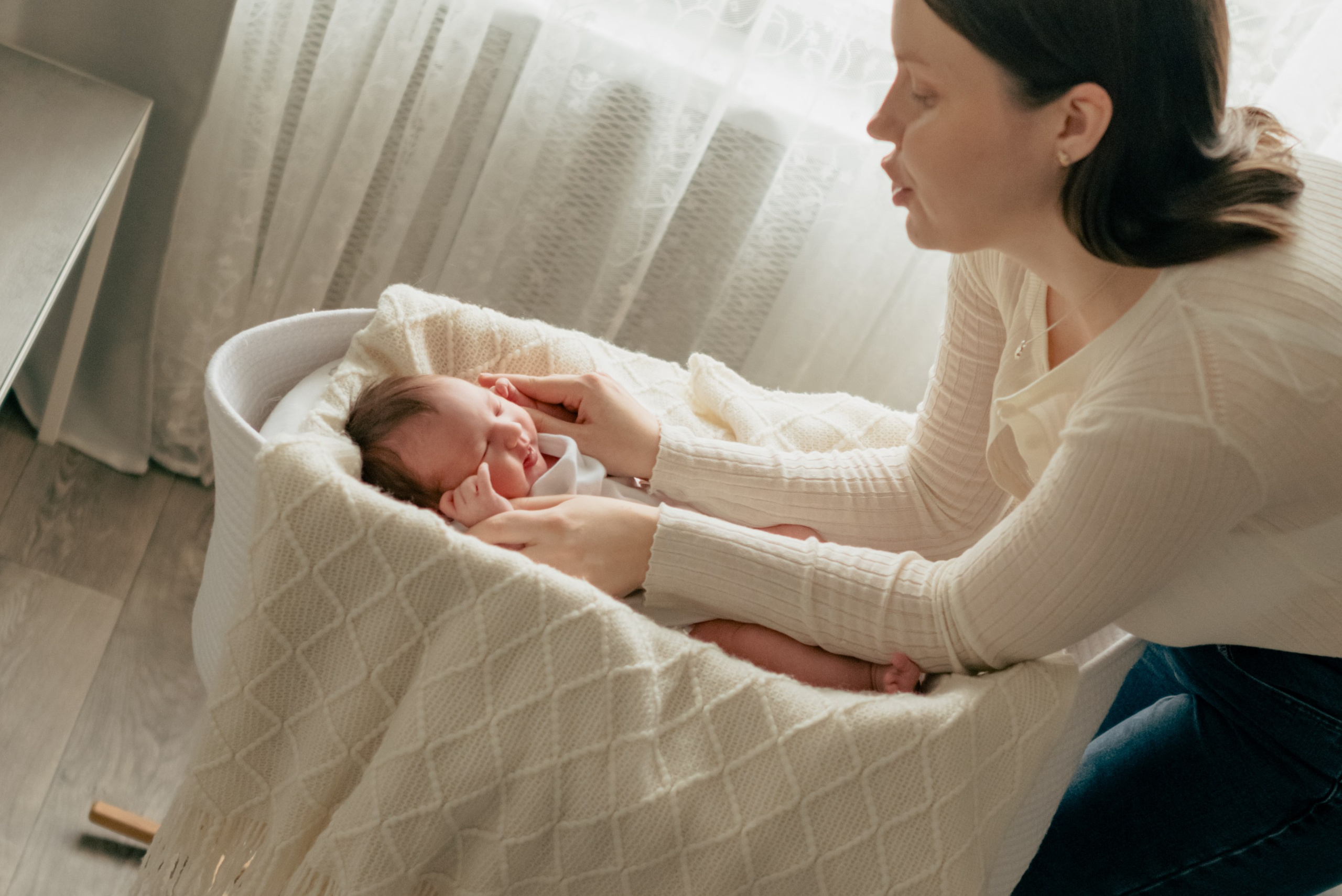 Домашняя фотоистория. Кира. Фотограф новорожденных в Норильске Виктория Шагалиева