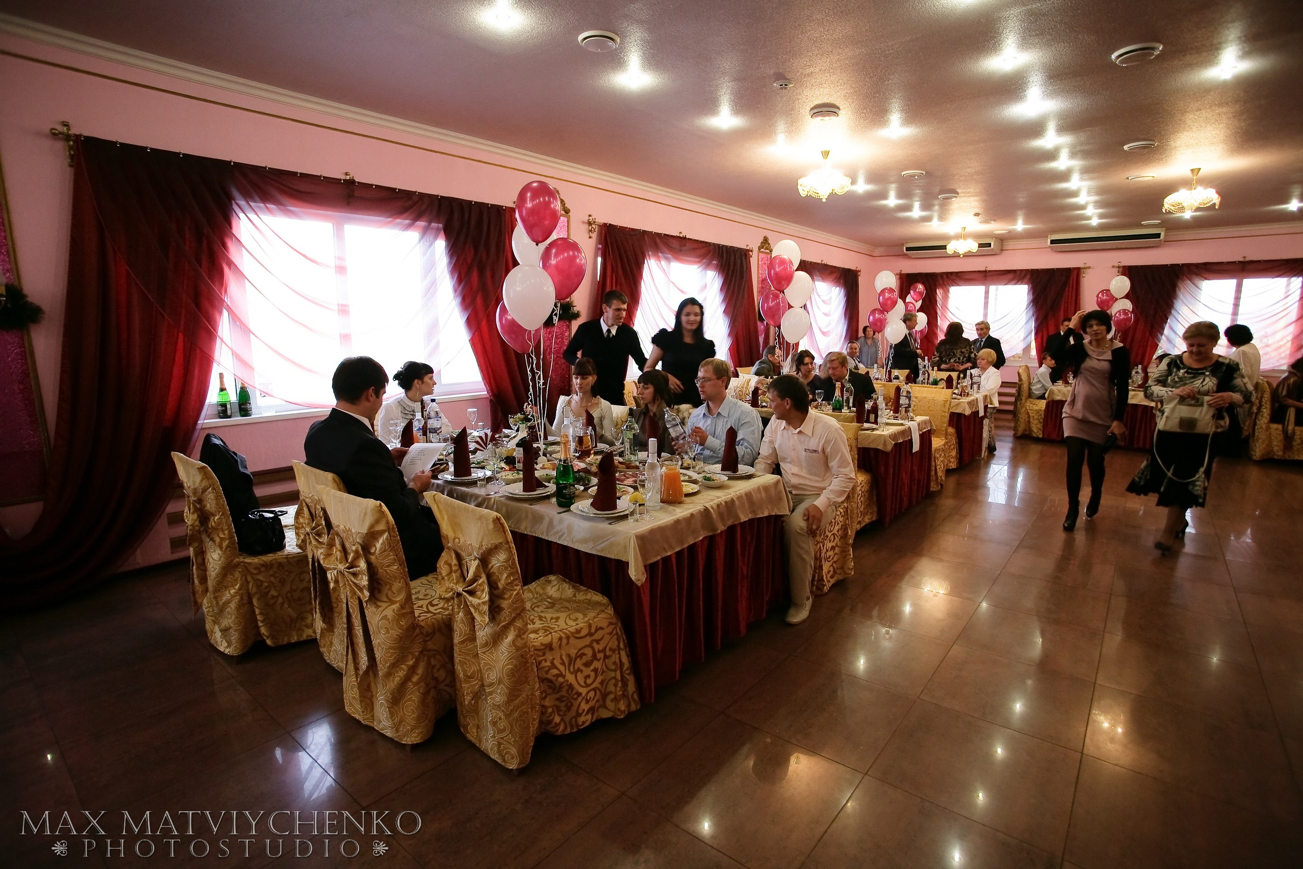 Банкет/Banquet. Максим Матвийченко и Виктория Басова профессионалы своего дела