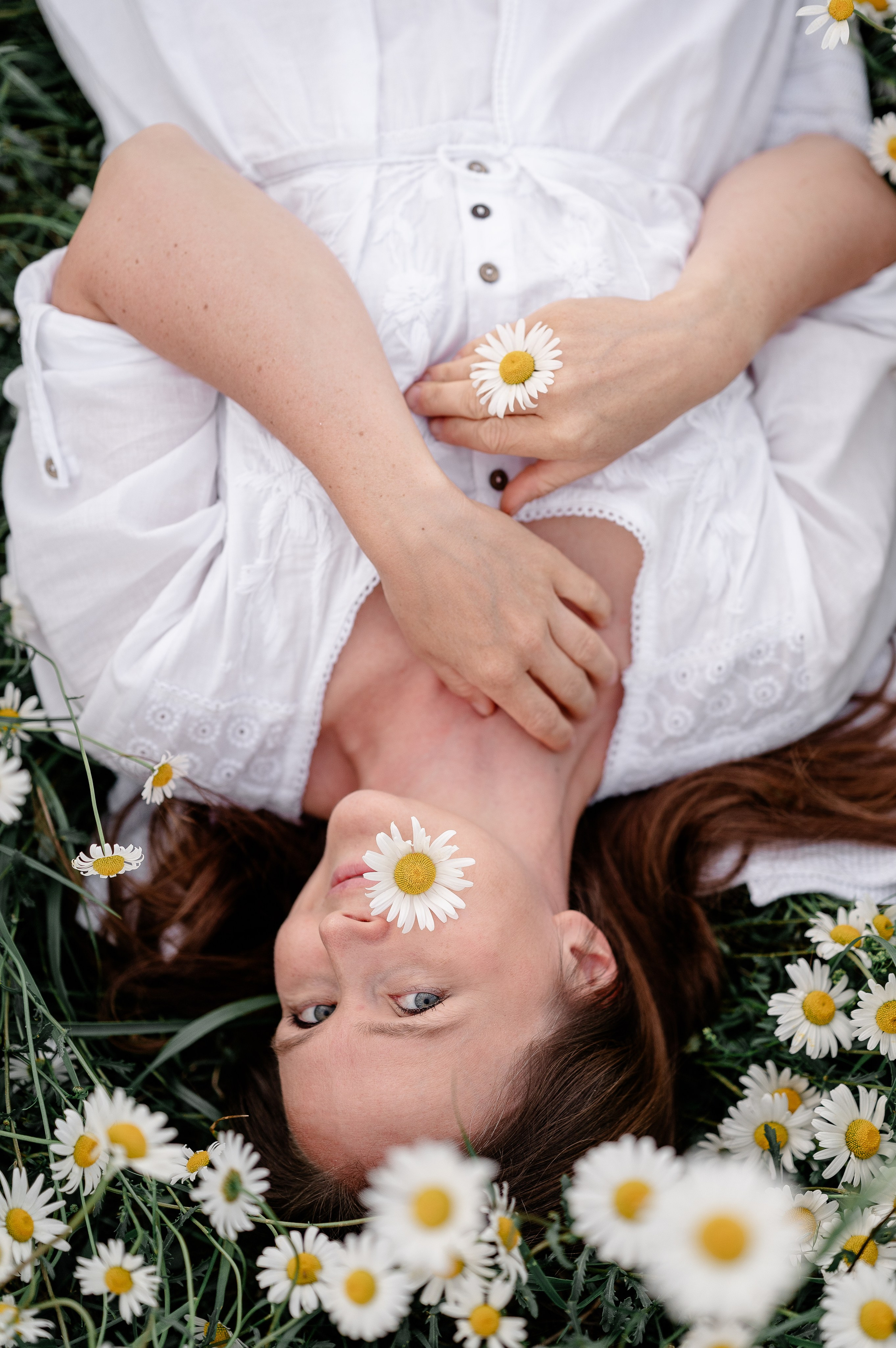 Поле ромашек. Фотограф Москва Екатерина Постникова Индивидуальные и семейные съемки