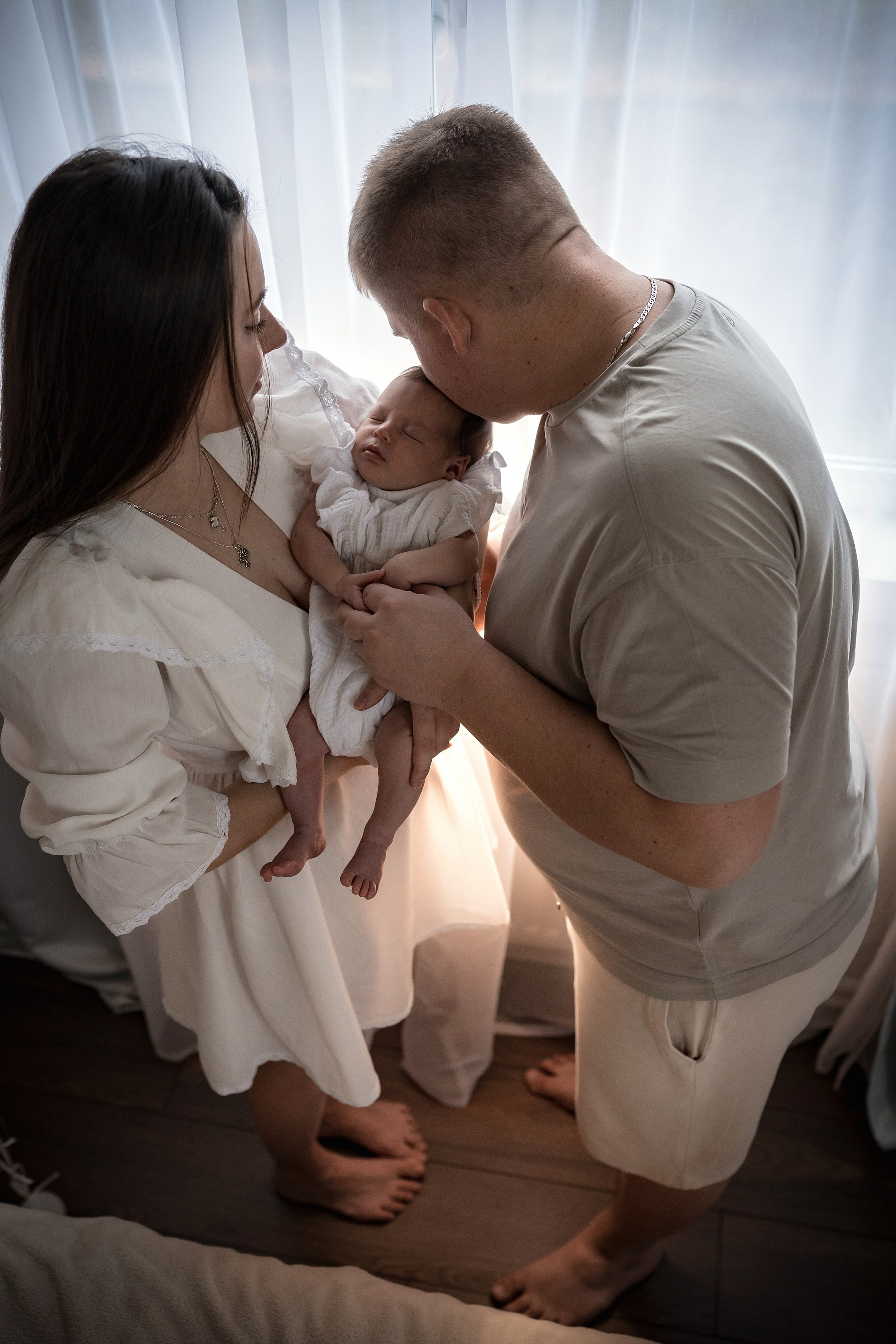 Фотосъемка новорожденных. Фотограф Крещения и Венчания в Москве