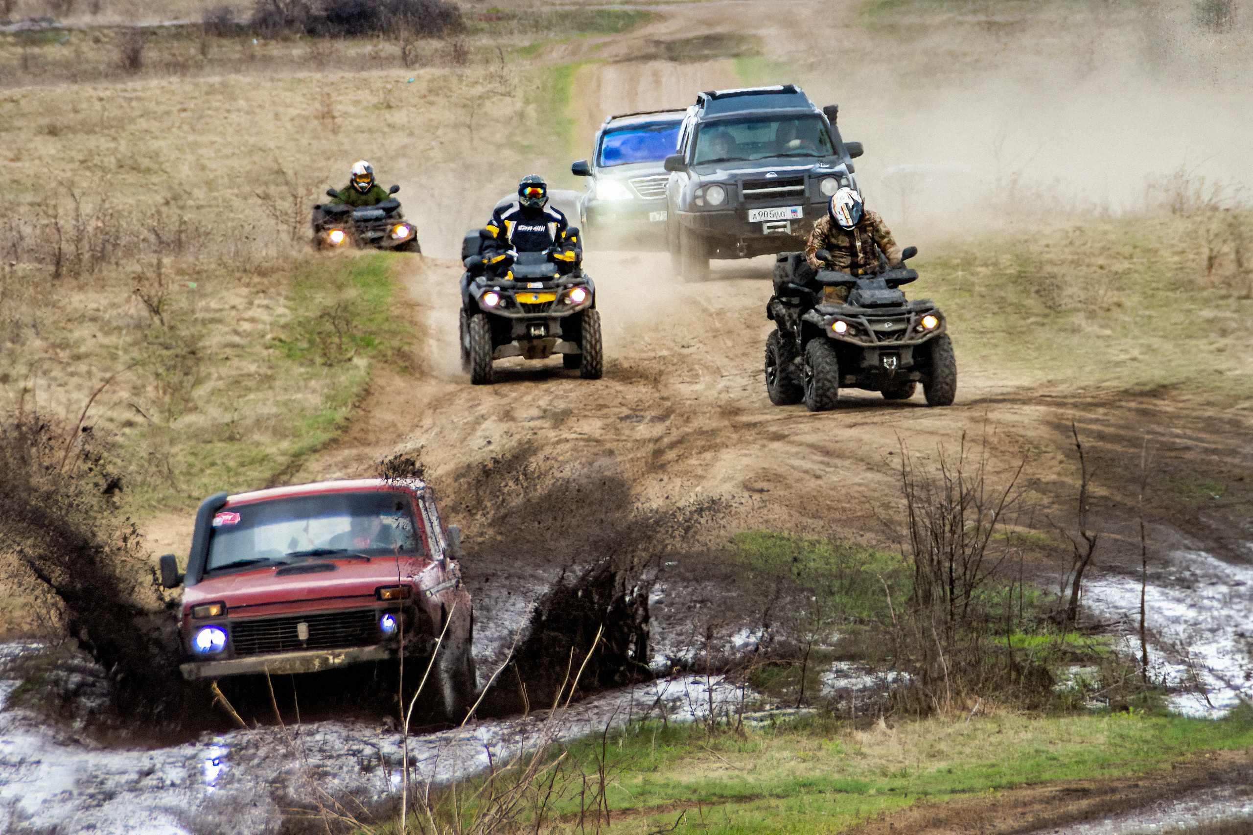 Драйвовое мероприятие для любителей бездорожья. Фотограф в РФ и ЛНР Юлия Федосеева